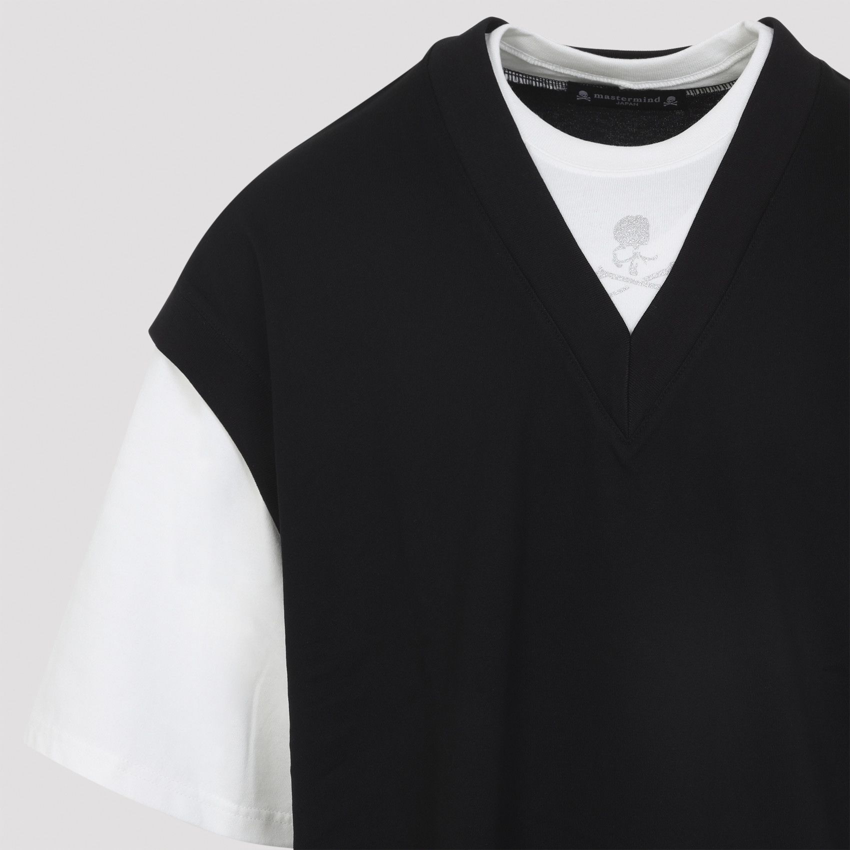 Mastermind Japan Mastermind Japan Layered Short Sleeves Vest Tee Size US L / EU 52-54 / 3 - 3 Thumbnail