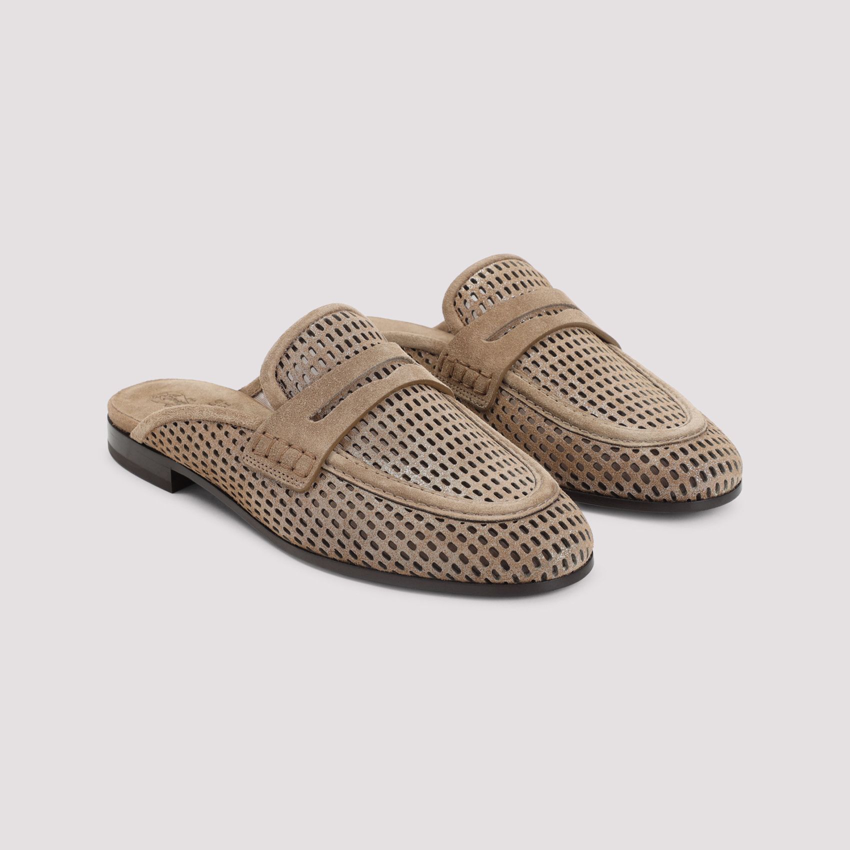 Brunello Cucinelli Brunello Cucinelli Suede Leather Mules Size US 6 / IT 36 - 3 Thumbnail