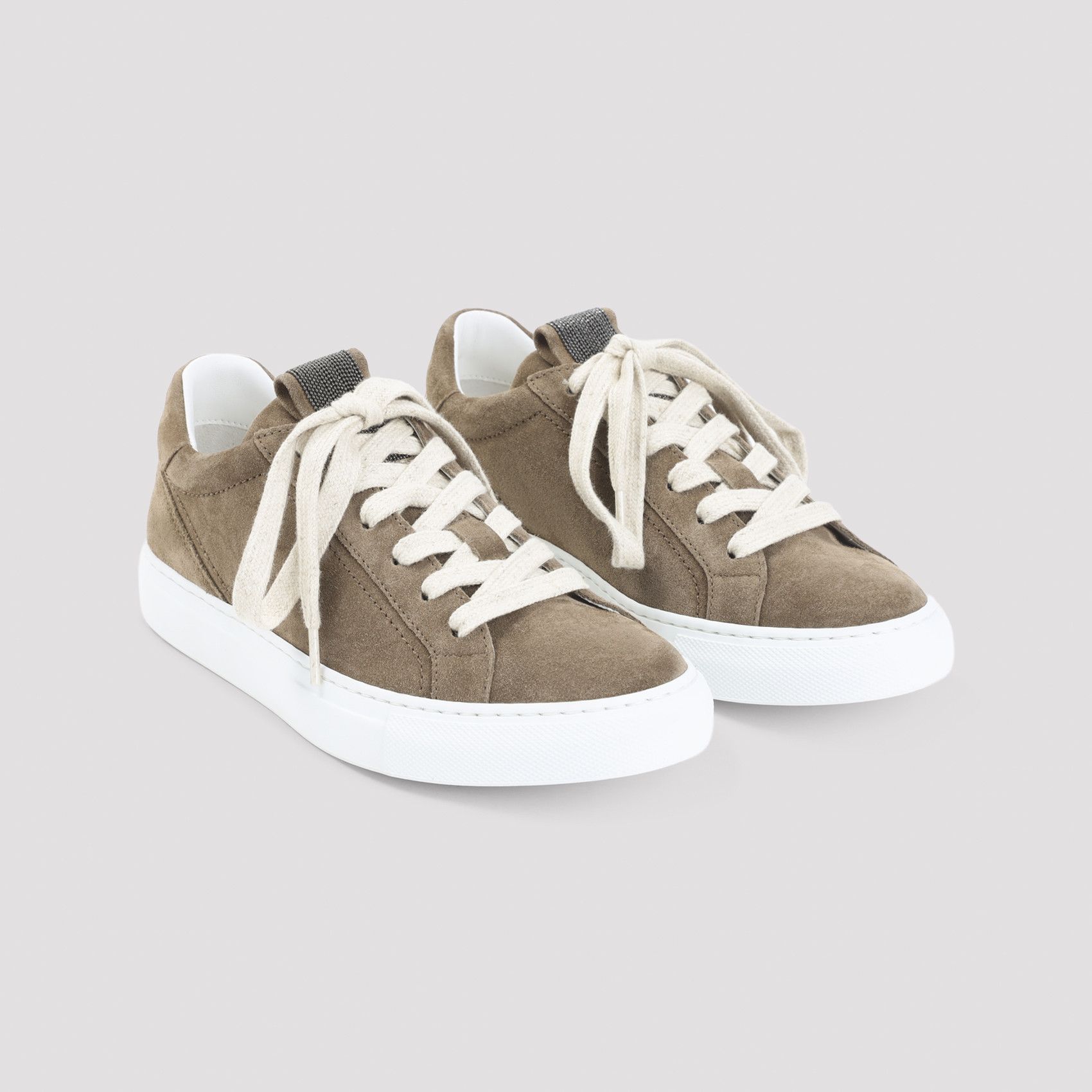 Brunello Cucinelli Brunello Cucinelli Suede Leather Sneakers Size US 8.5 / IT 38.5 - 3 Thumbnail