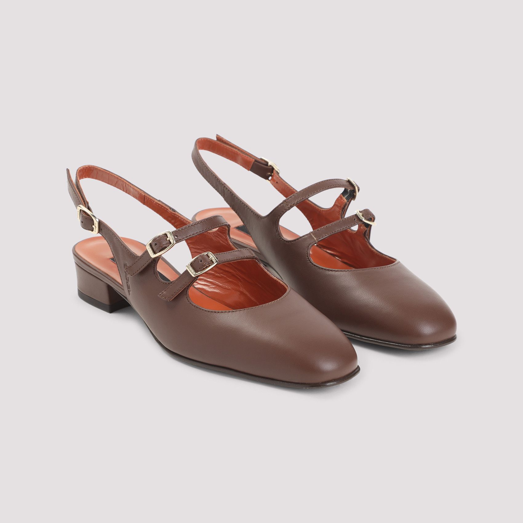 Carel Paris Carel Paris Peche Calf Sling Back Pumps Size US 7.5 / IT 37.5 - 3 Thumbnail
