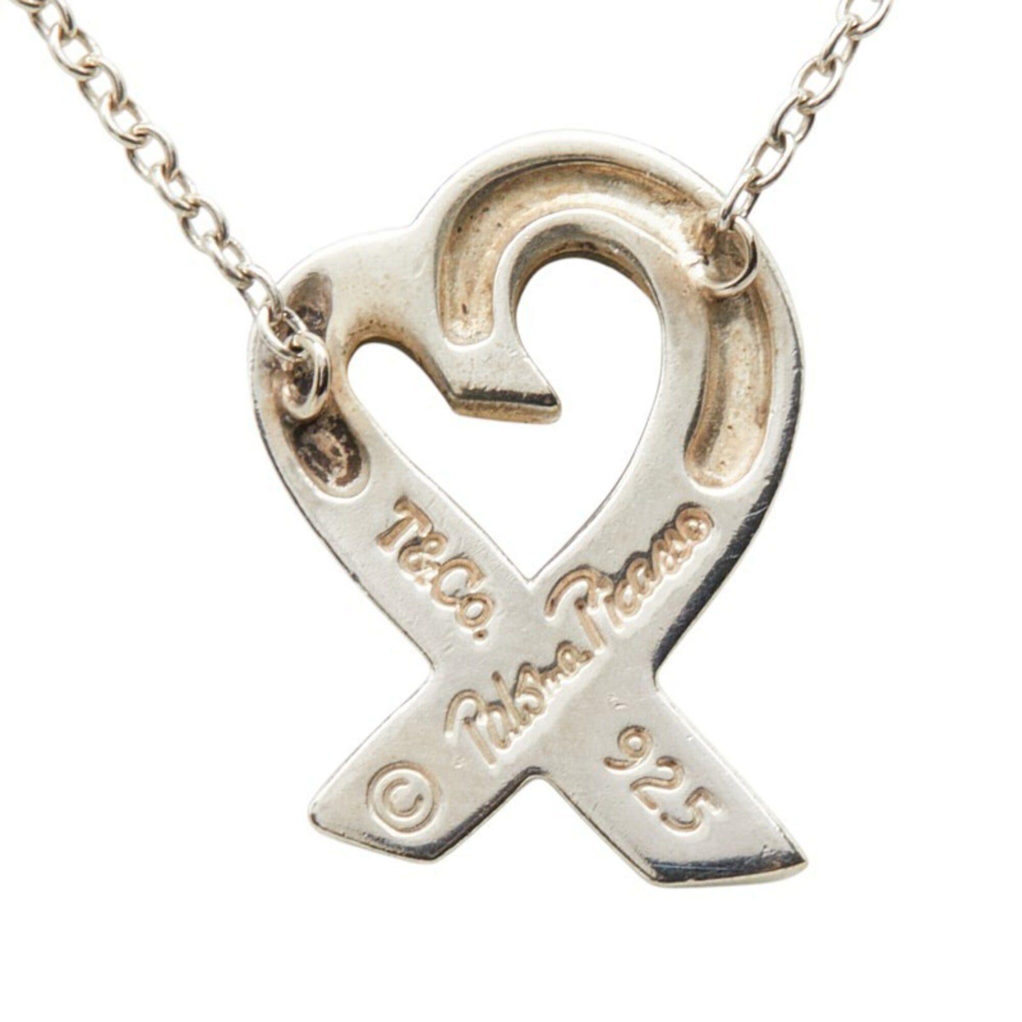 Tiffany & Co. Tiffany & Co. Loving Heart Necklace, SV925 Silver, Women's. Size ONE SIZE - 3 Thumbnail