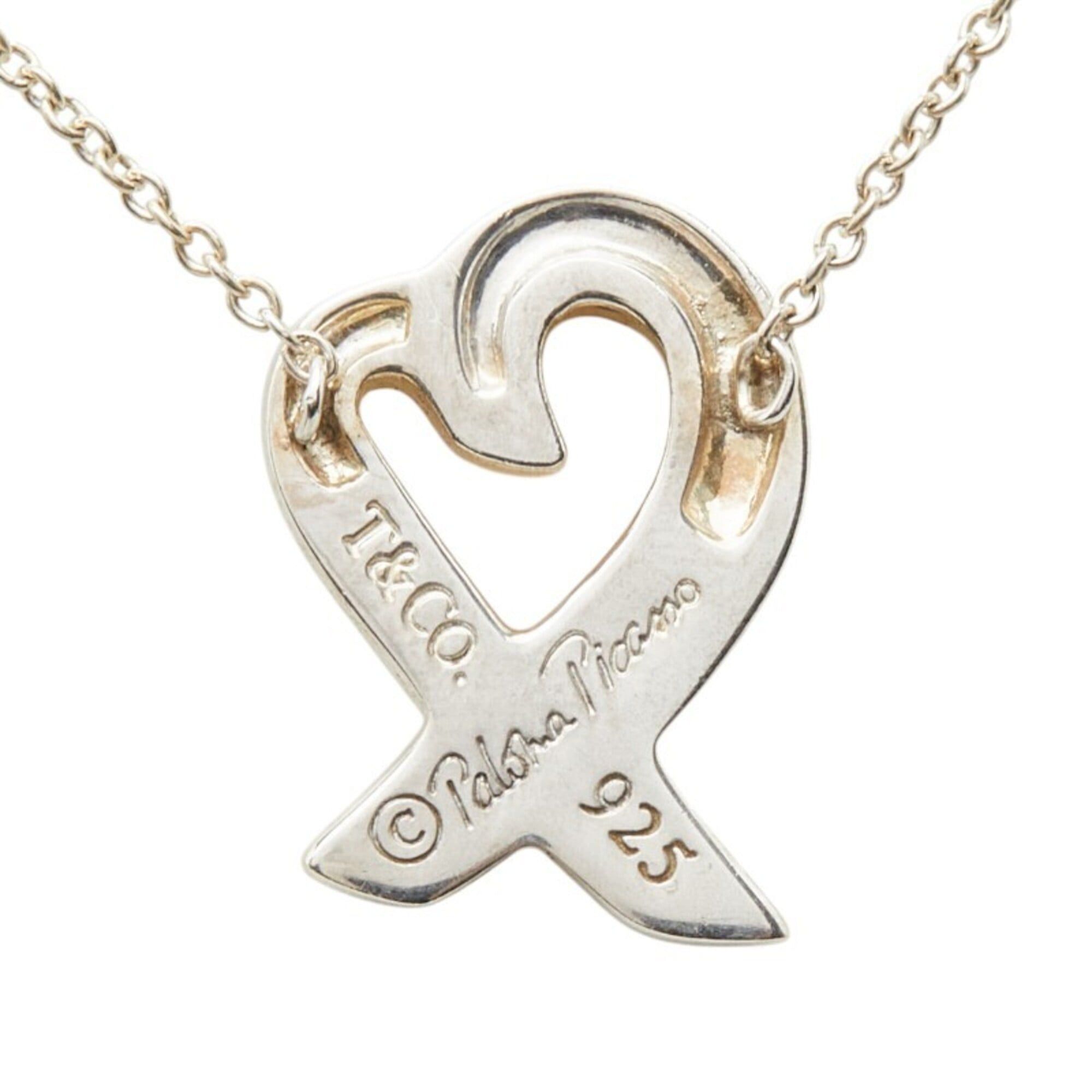 Tiffany & Co. Tiffany & Co. Loving Heart Necklace, SV925 Silver, Women's. Size ONE SIZE - 3 Thumbnail