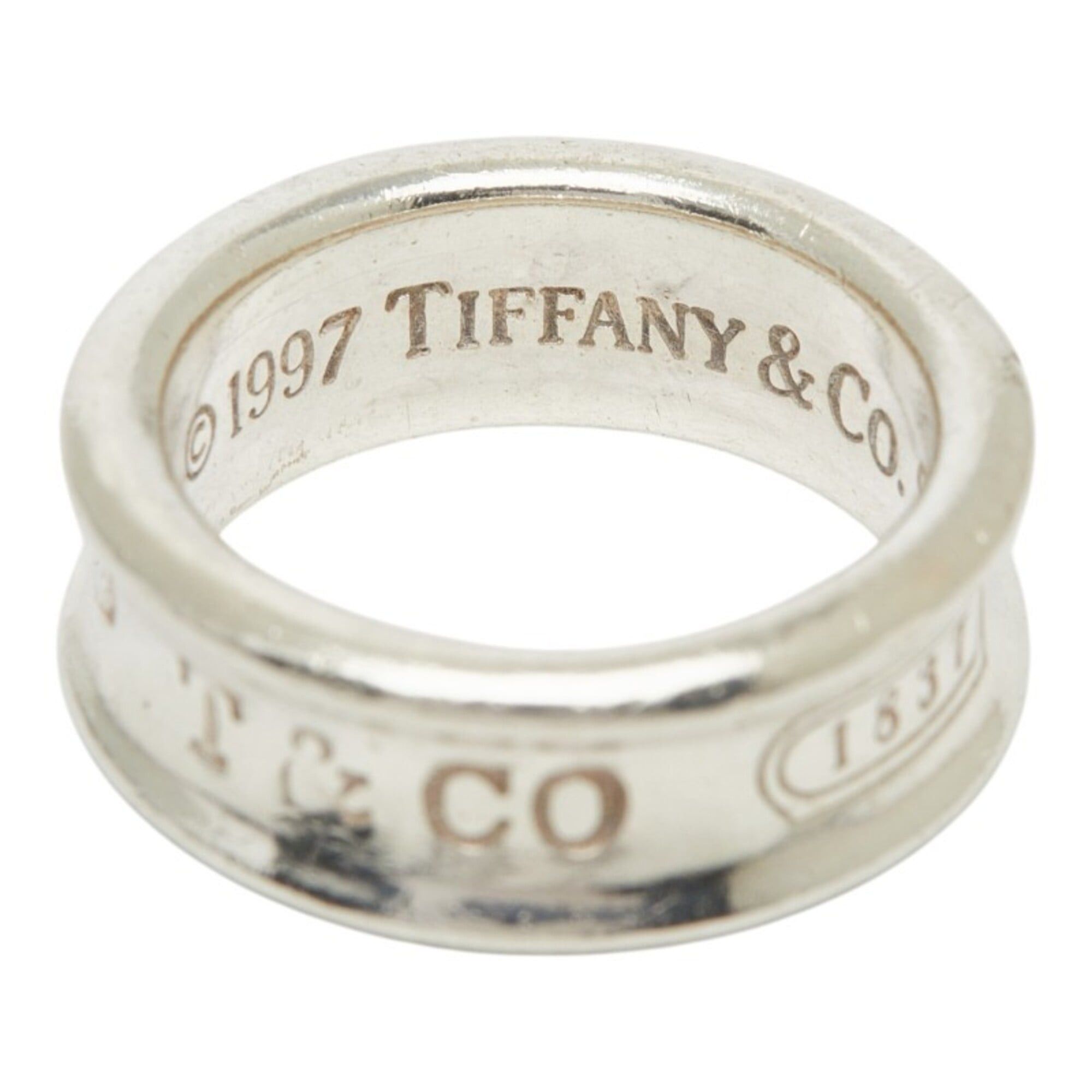 Tiffany & Co. Tiffany & Co. Narrow 1837 Ring, Sterling Silver (SV925), Women's Ring. Size ONE SIZE - 7 Thumbnail