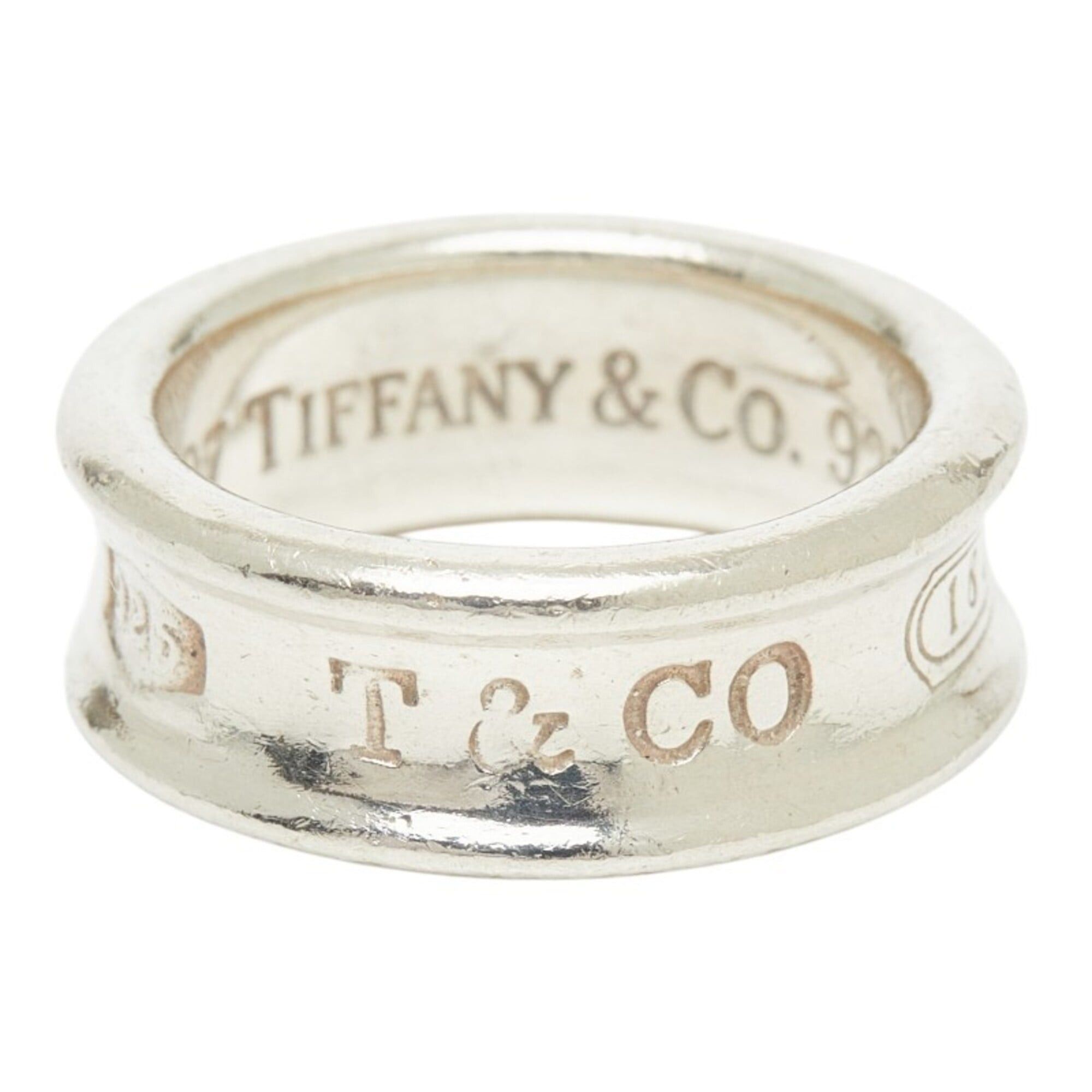 Tiffany & Co. Tiffany & Co. Narrow 1837 Ring, Sterling Silver (SV925), Women's Ring. Size ONE SIZE - 4 Thumbnail