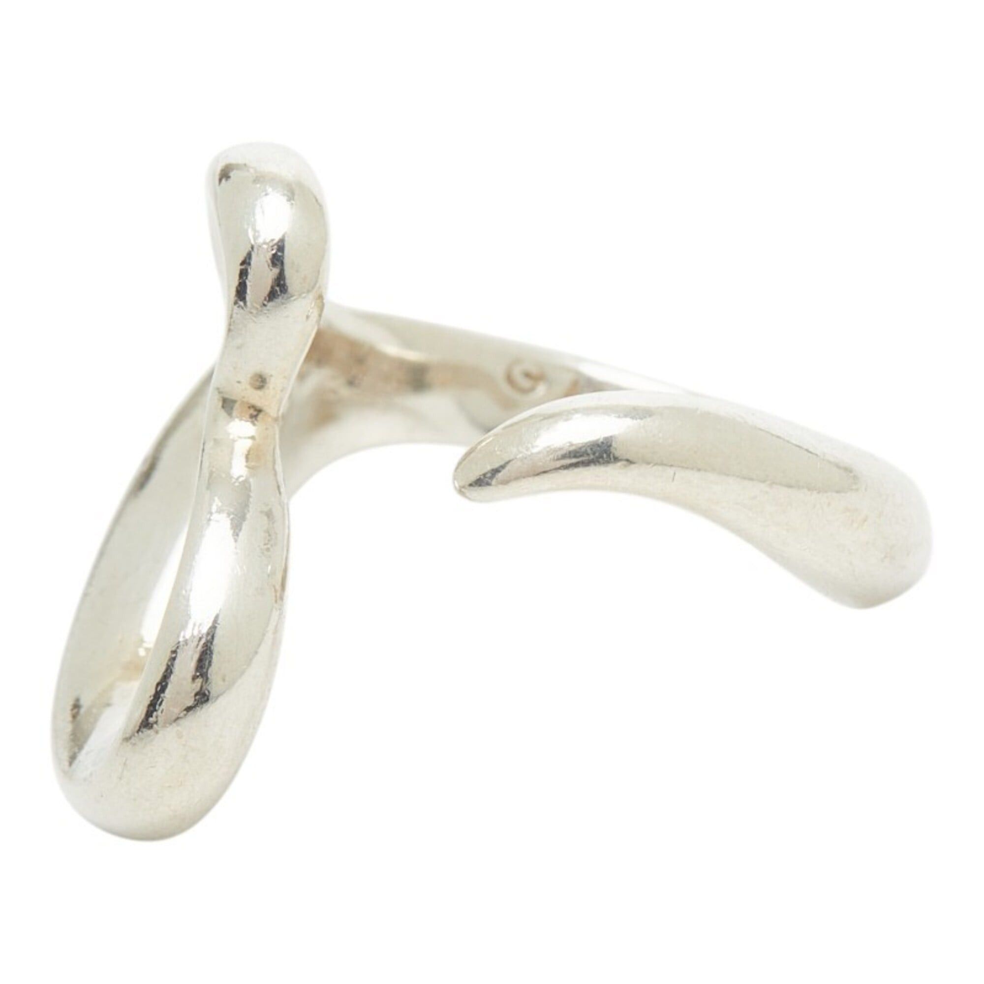 Tiffany & Co. Tiffany & Co. Open Heart Ring, Sterling Silver (SV925), Women's Ring. Size ONE SIZE - 3 Thumbnail