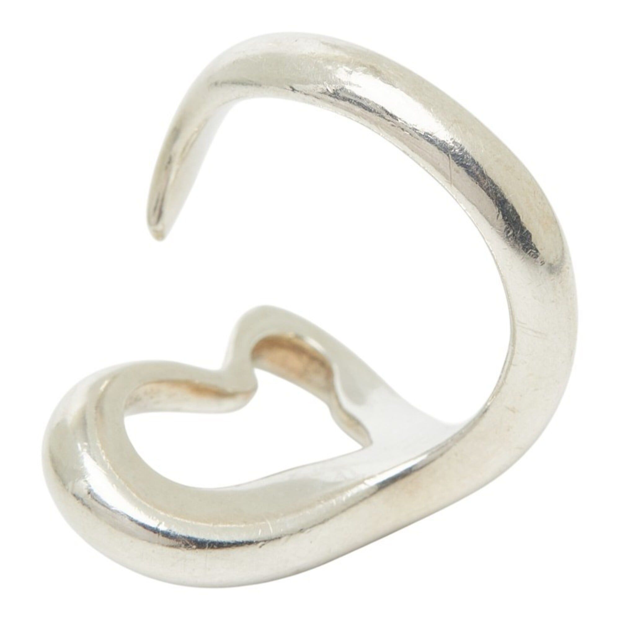 Tiffany & Co. Tiffany & Co. Open Heart Ring, Sterling Silver (SV925), Women's Ring. Size ONE SIZE - 4 Thumbnail