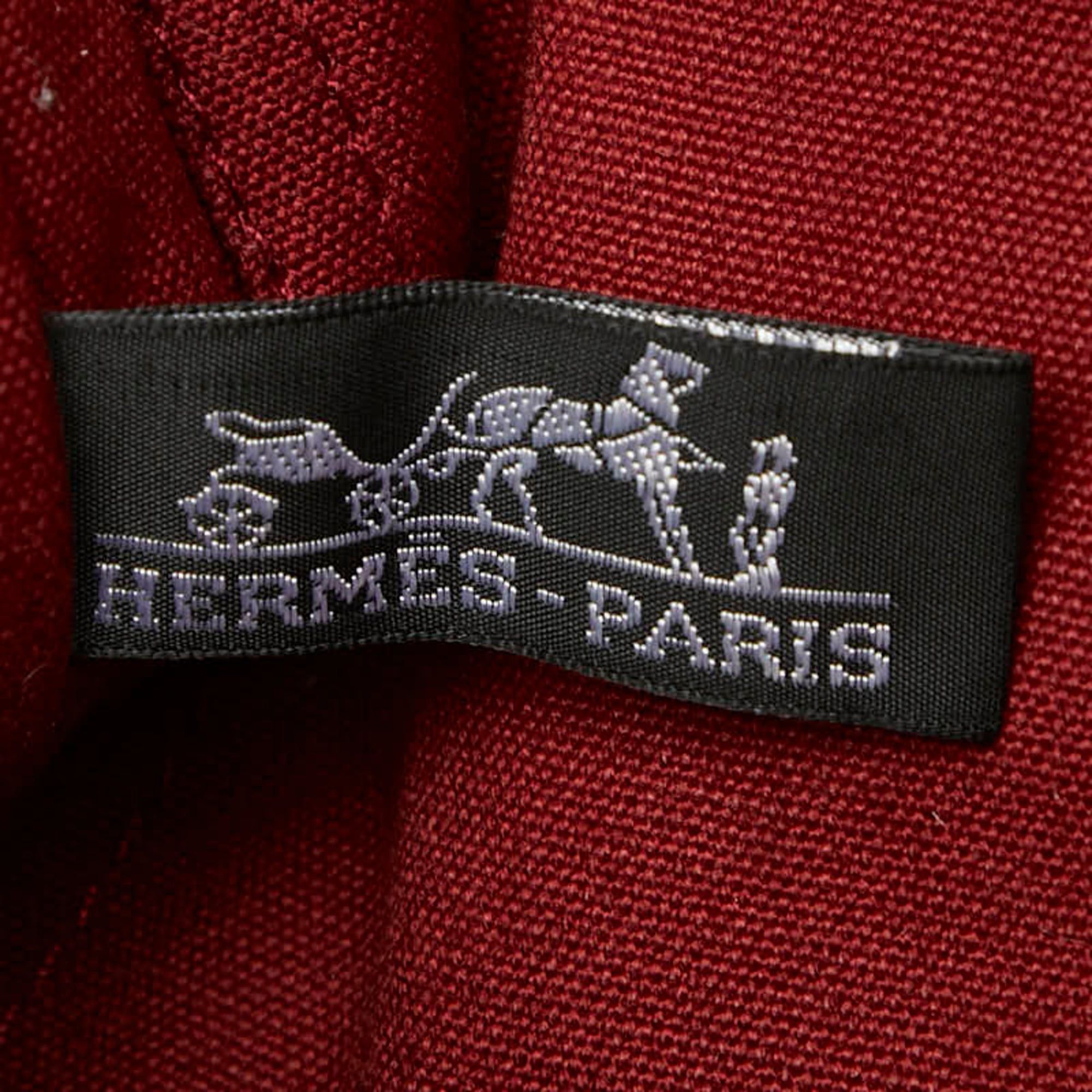 Hermes Hermes Fourre-Tout PM Mini Tote Bag Handbag Red Canvas Women's HERMES Size ONE SIZE - 9 Thumbnail