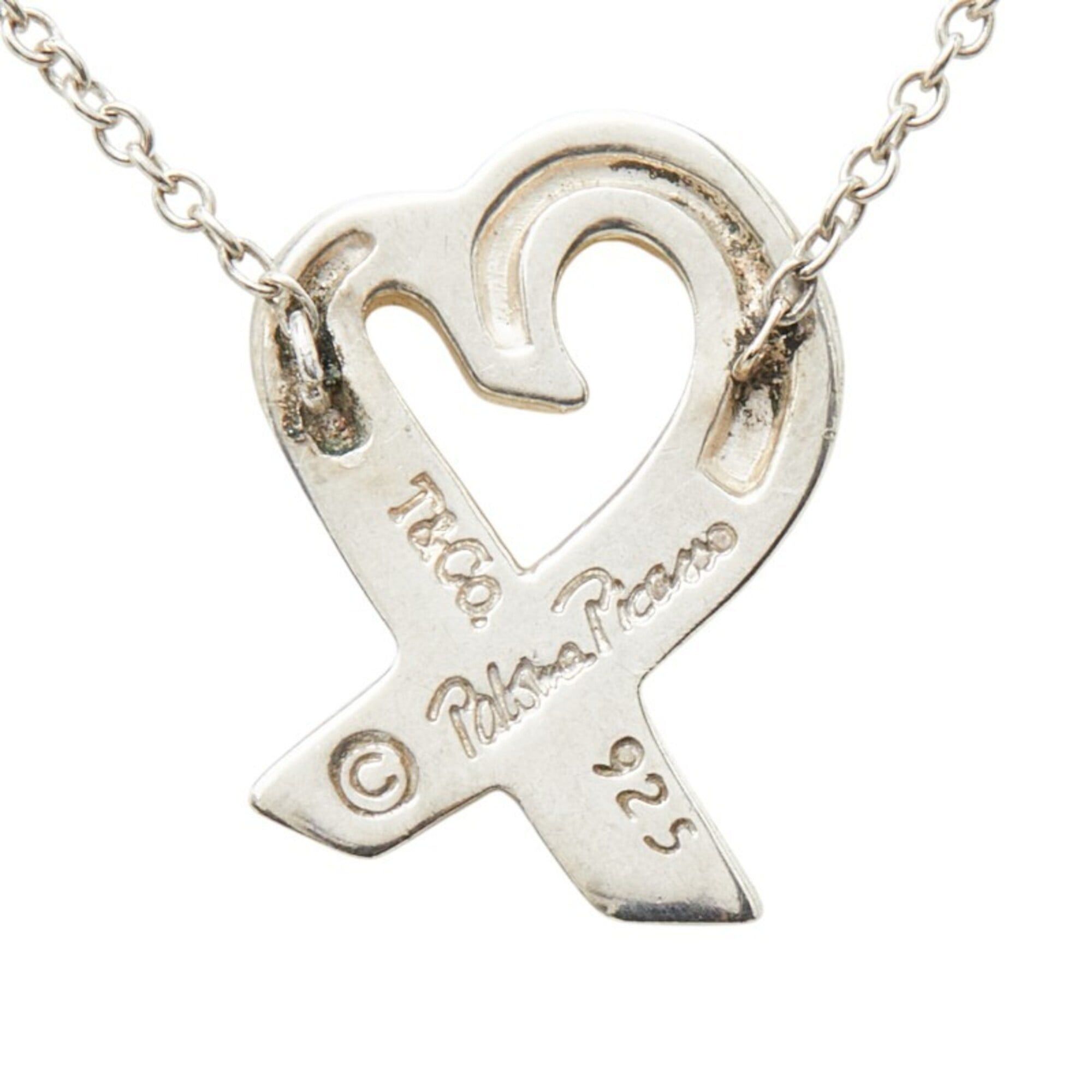 Tiffany & Co. Tiffany & Co. Loving Heart Necklace, SV925 Silver, Women's. Size ONE SIZE - 3 Thumbnail