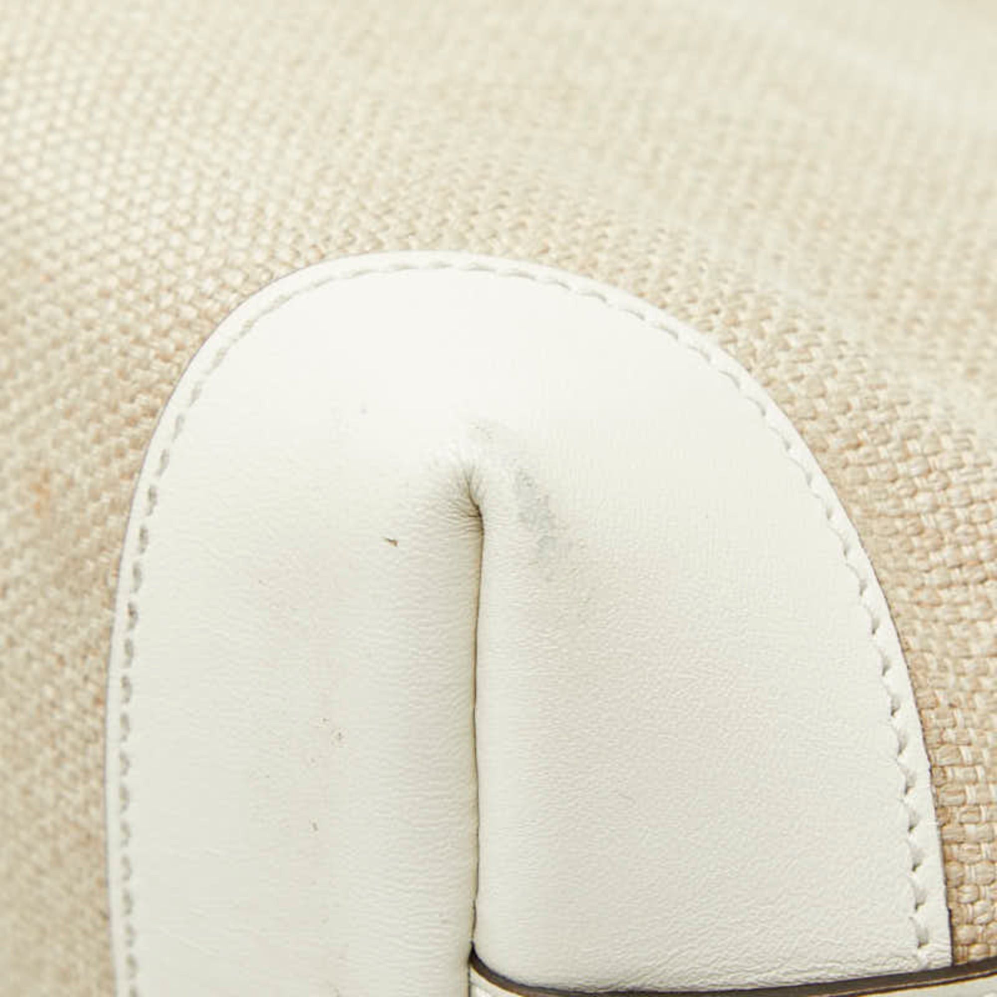 Gucci Gucci Craft Japan Limited Edition Handbag Tote Bag Shoulder 269878 White Beige Canvas Leather Women's GUCCI Size ONE SIZE - 5 Thumbnail