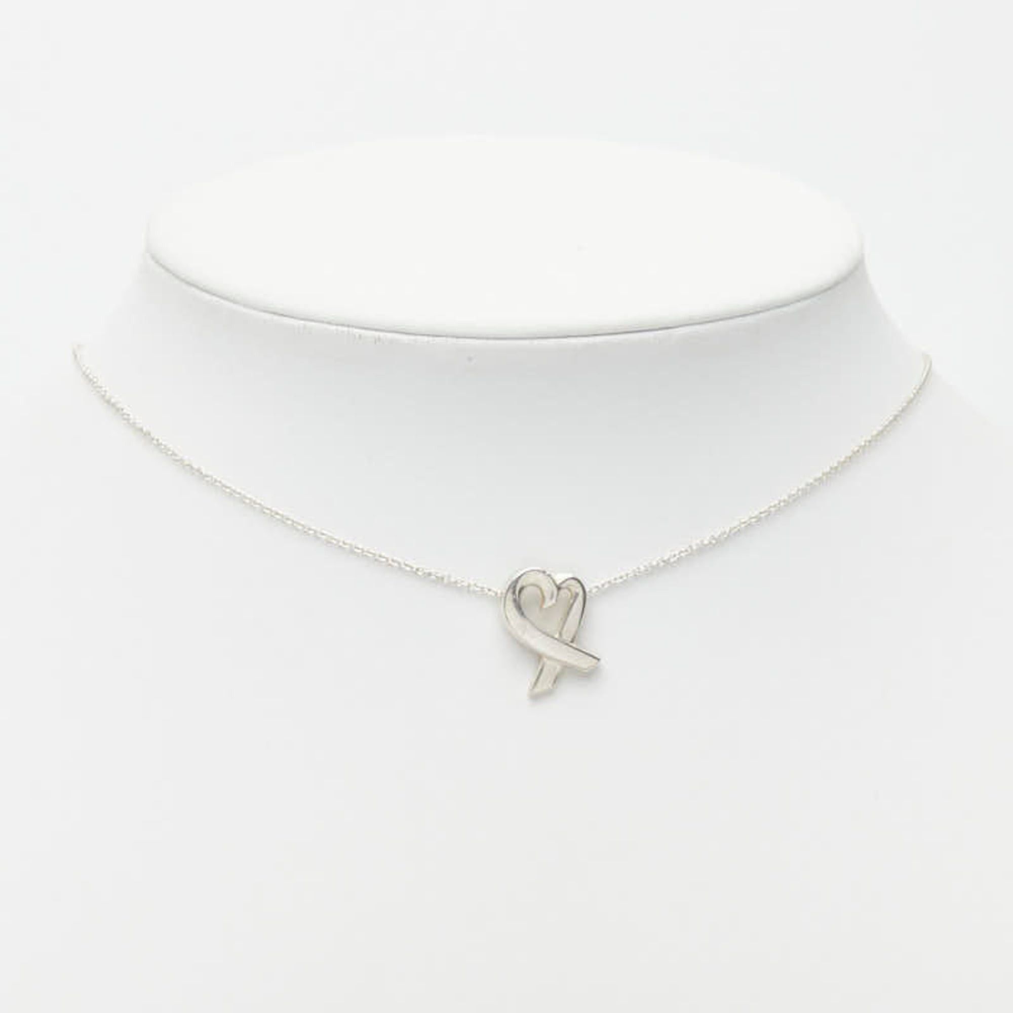 Tiffany & Co. Tiffany & Co. Loving Heart Necklace, SV925 Silver, Women's. Size ONE SIZE - 7 Thumbnail