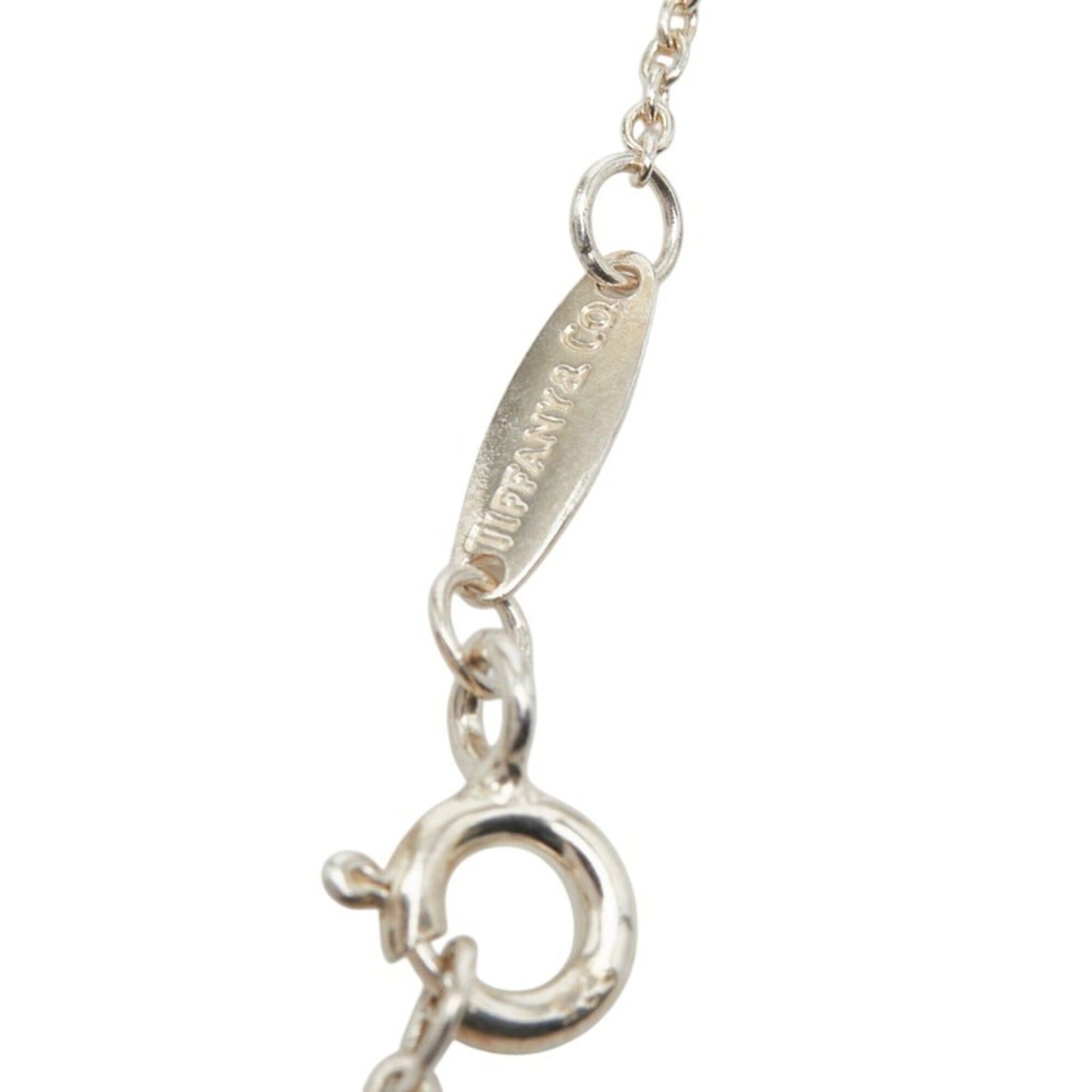Tiffany & Co. Tiffany & Co. by the Yard Aquamarine Pendant Necklace, Aquamarine, SV925 Silver, Women's. Size ONE SIZE - 5 Thumbnail