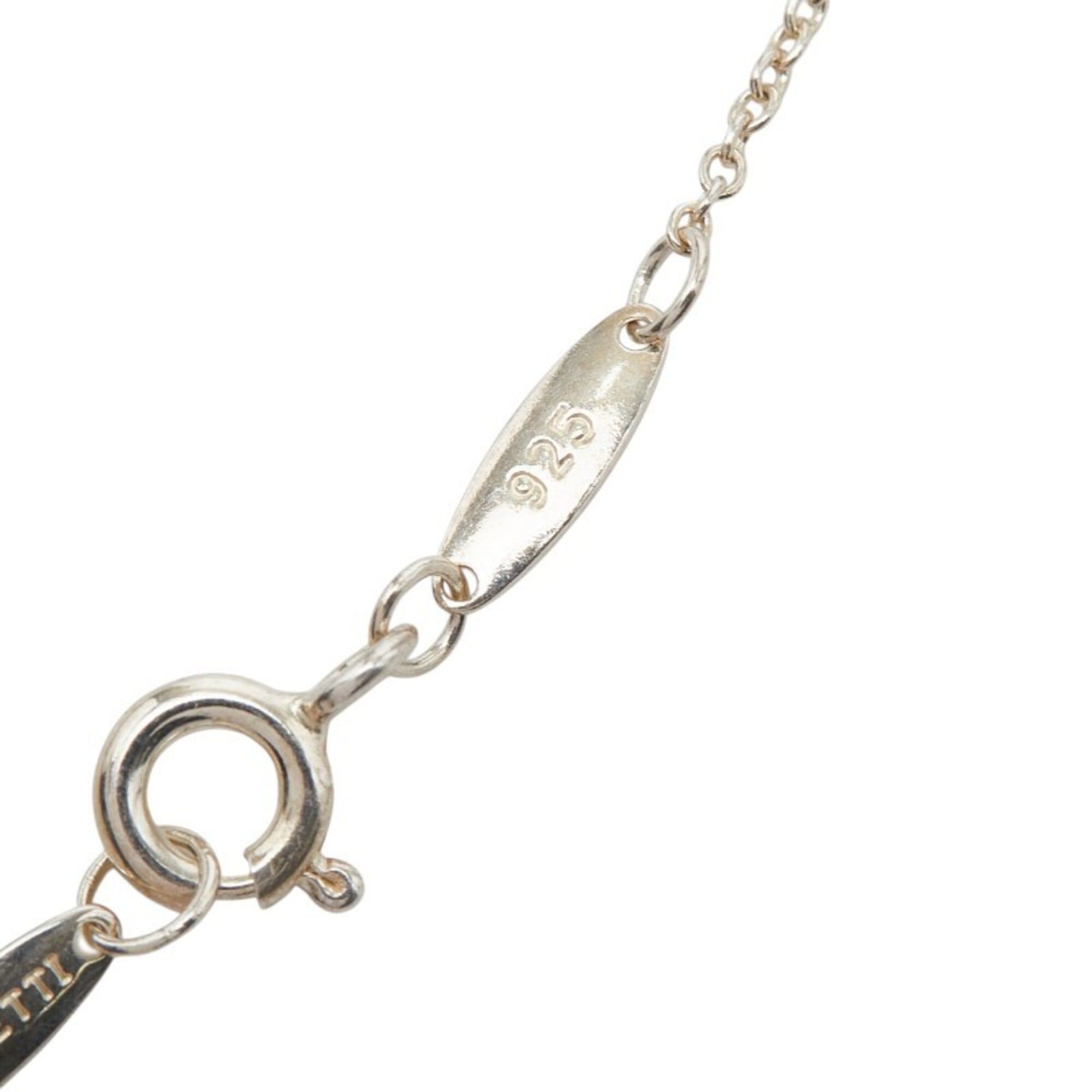 Tiffany & Co. Tiffany & Co. by the Yard Aquamarine Pendant Necklace, Aquamarine, SV925 Silver, Women's. Size ONE SIZE - 6 Thumbnail