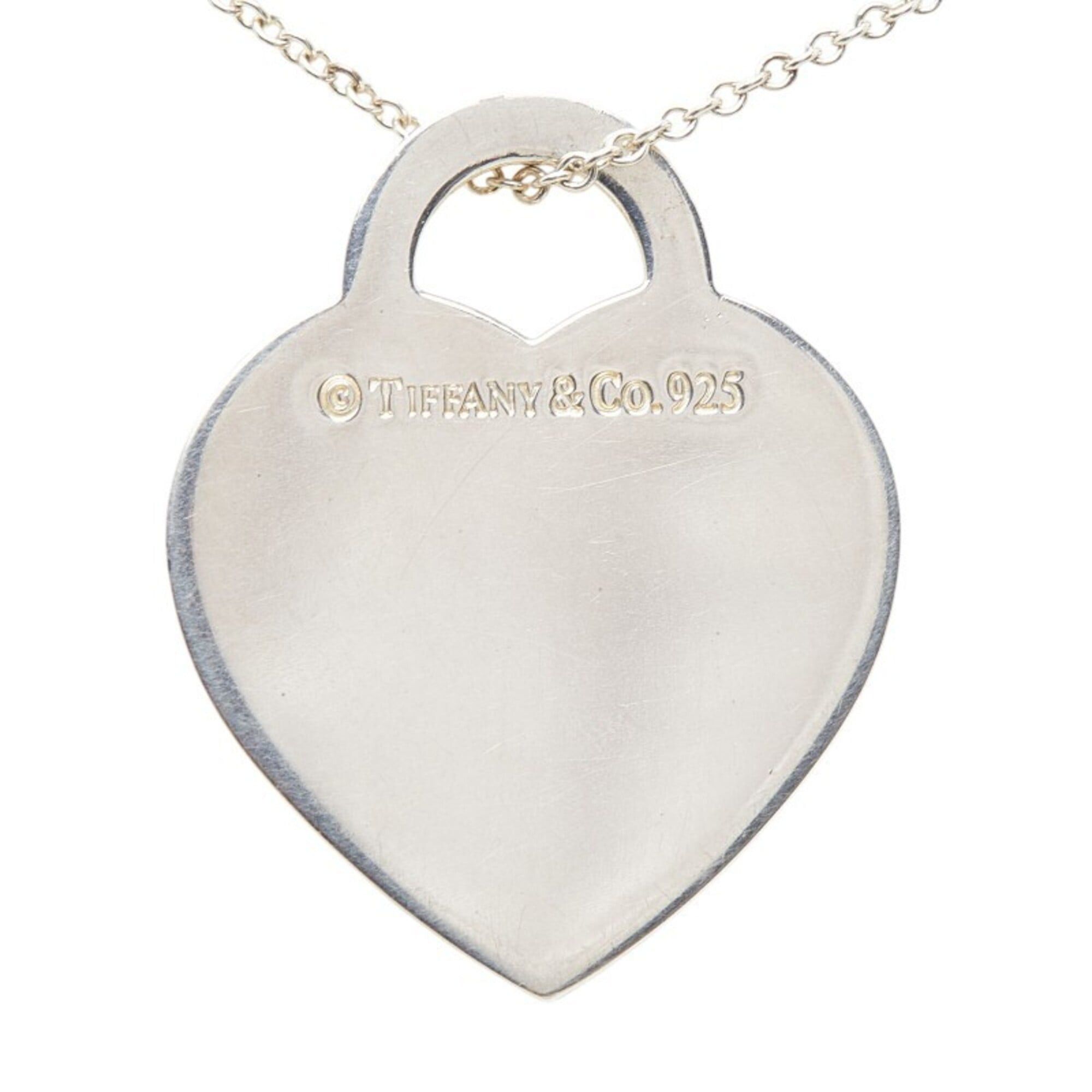 Tiffany & Co. Tiffany & Co. Notes Heart Tag Pendant Necklace, SV925 Silver, Women's. Size ONE SIZE - 4 Thumbnail