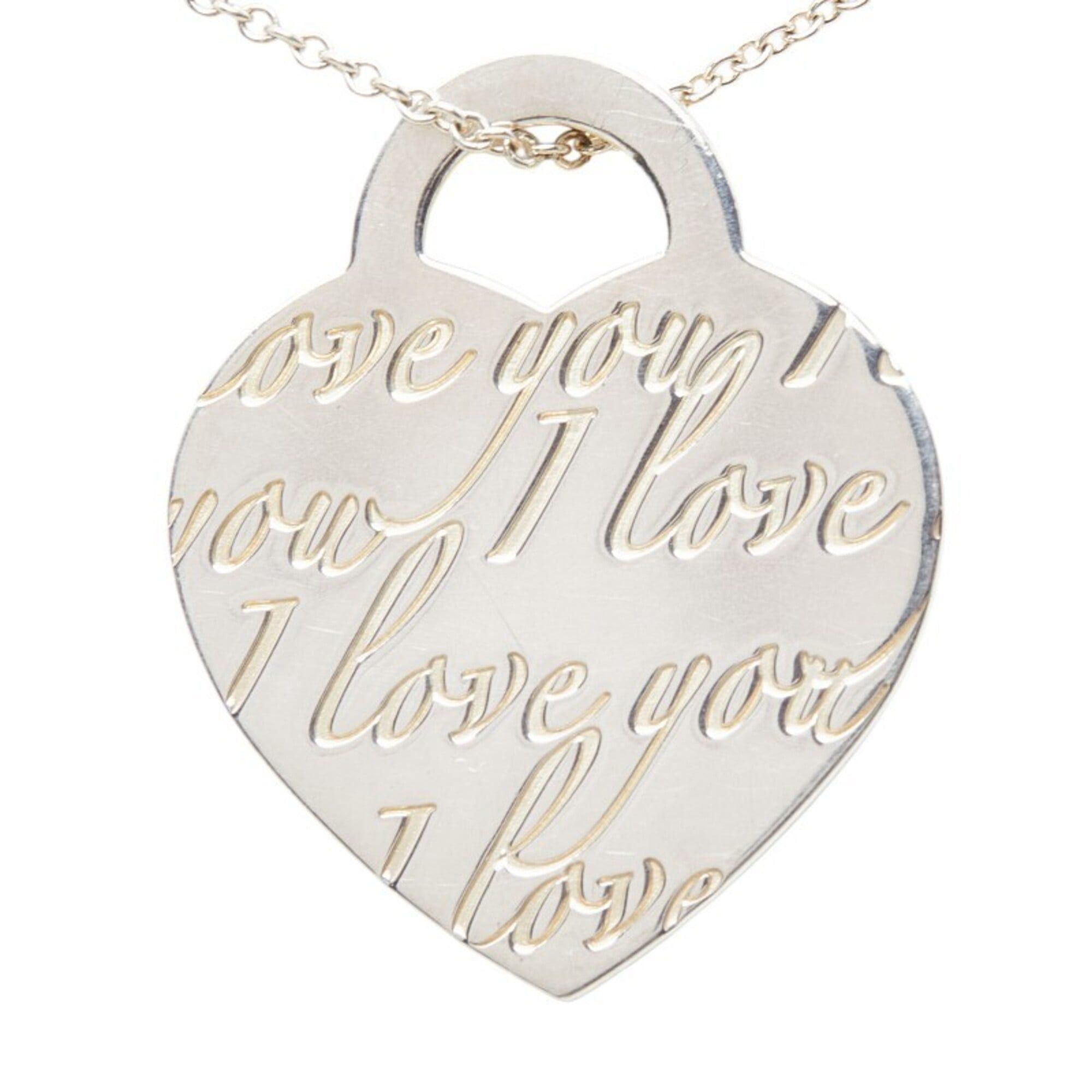 Tiffany & Co. Tiffany & Co. Notes Heart Tag Pendant Necklace, SV925 Silver, Women's. Size ONE SIZE - 3 Thumbnail