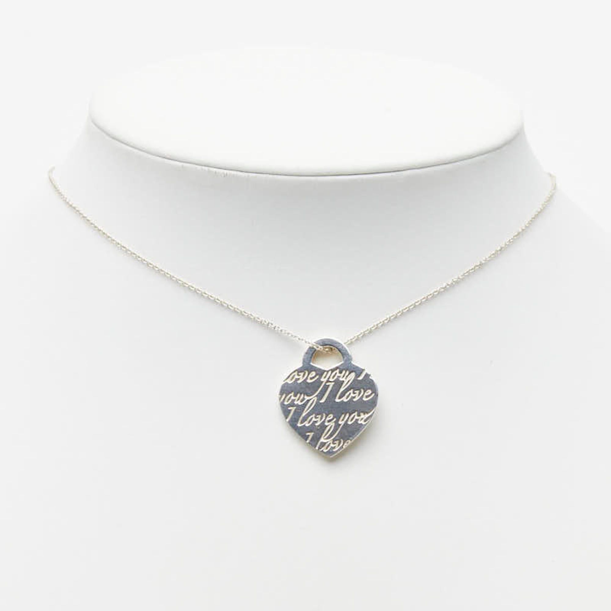 Tiffany & Co. Tiffany & Co. Notes Heart Tag Pendant Necklace, SV925 Silver, Women's. Size ONE SIZE - 8 Thumbnail