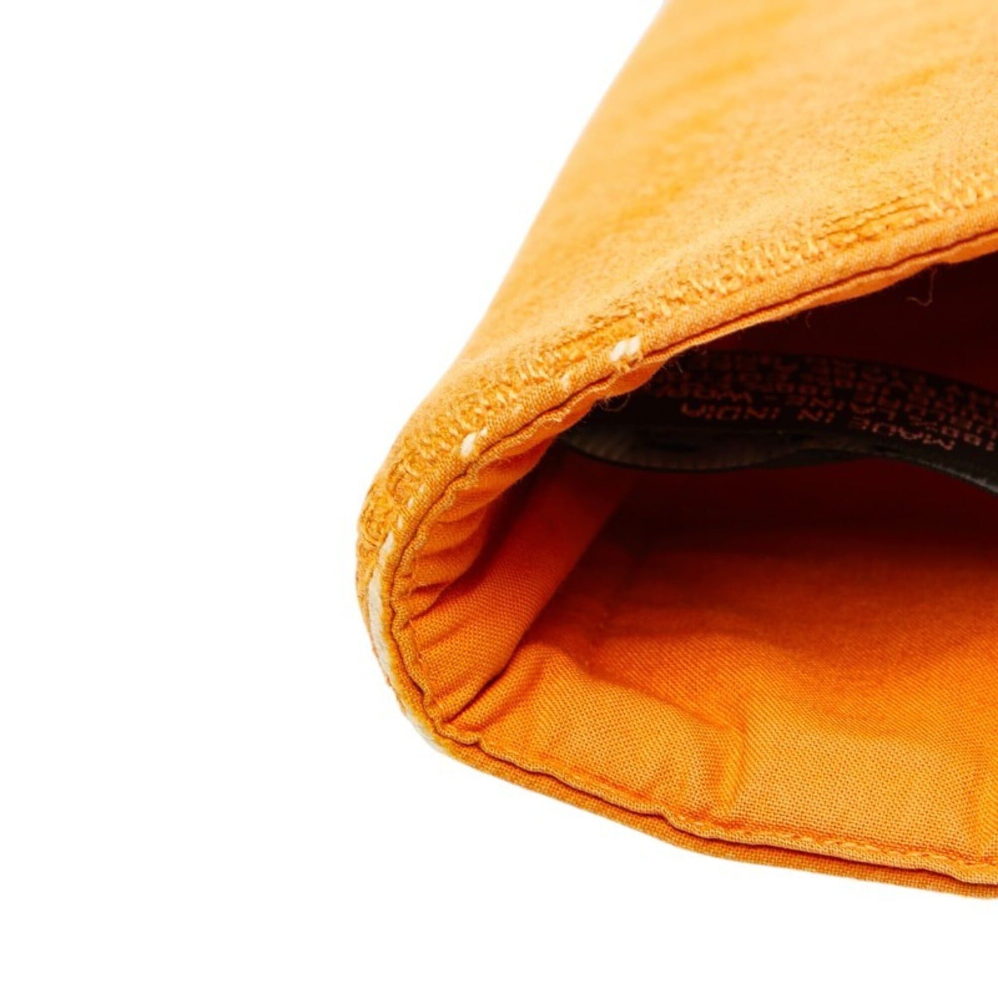 Hermes Hermes Amedaba Diago GM Tote Bag Handbag Orange Wool Cotton Women's HERMES Size ONE SIZE - 8 Thumbnail
