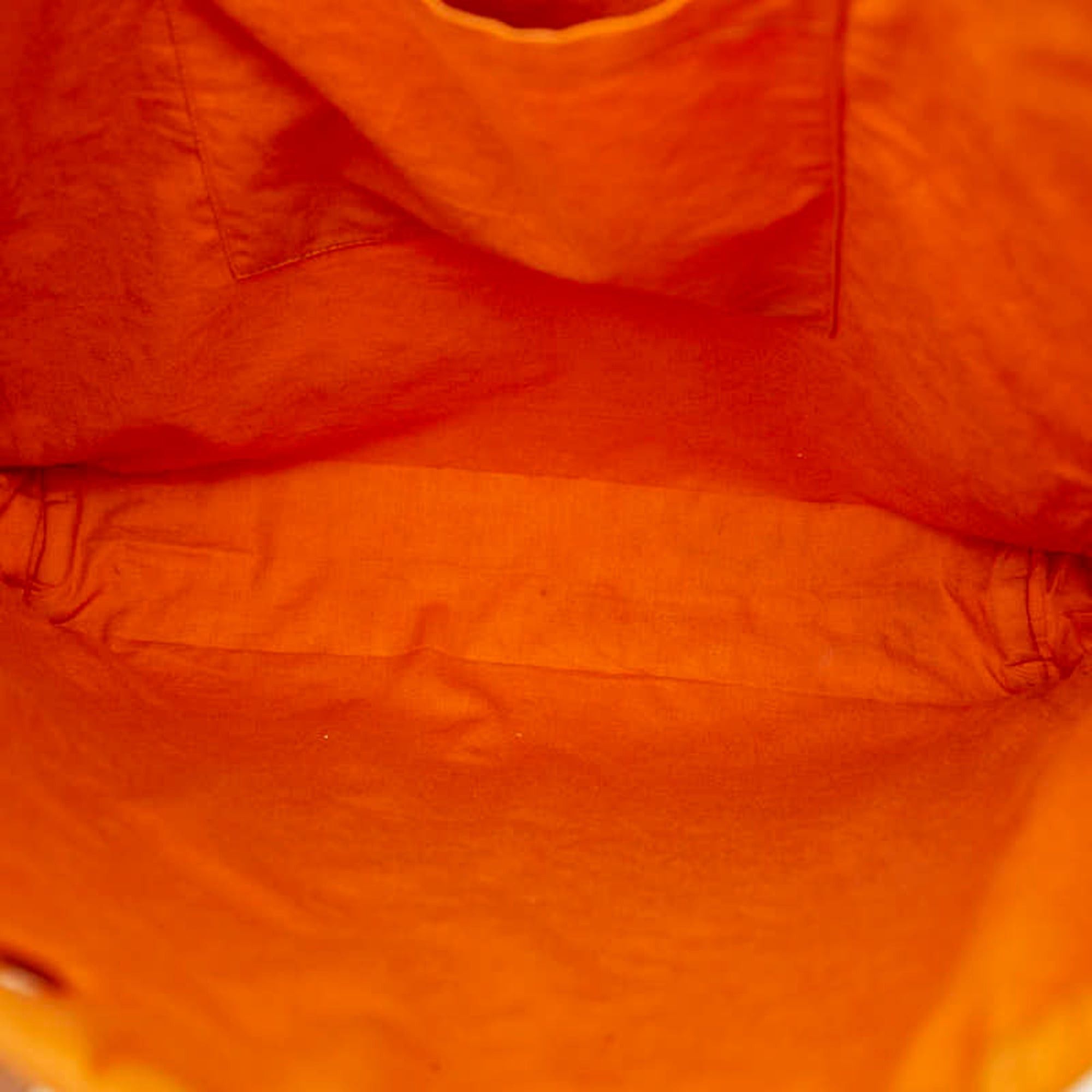 Hermes Hermes Amedaba Diago GM Tote Bag Handbag Orange Wool Cotton Women's HERMES Size ONE SIZE - 11 Thumbnail