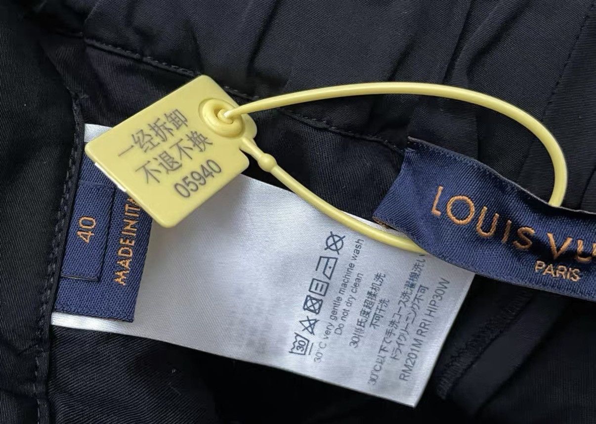 Louis Vuitton Black Cargo Pants with Utility Pockets Size US 28 / EU 44 - 6 Thumbnail