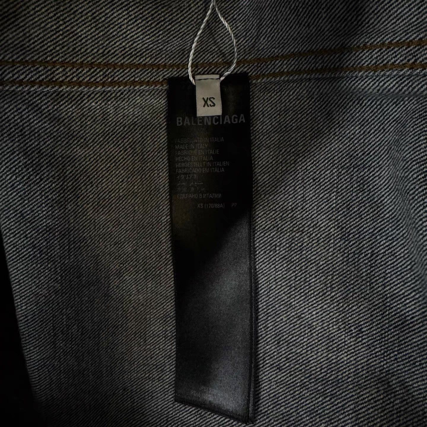Balenciaga Blue Denim Sleeveless Button-Up Shirt Size US XS / EU 42 / 0 - 3 Thumbnail