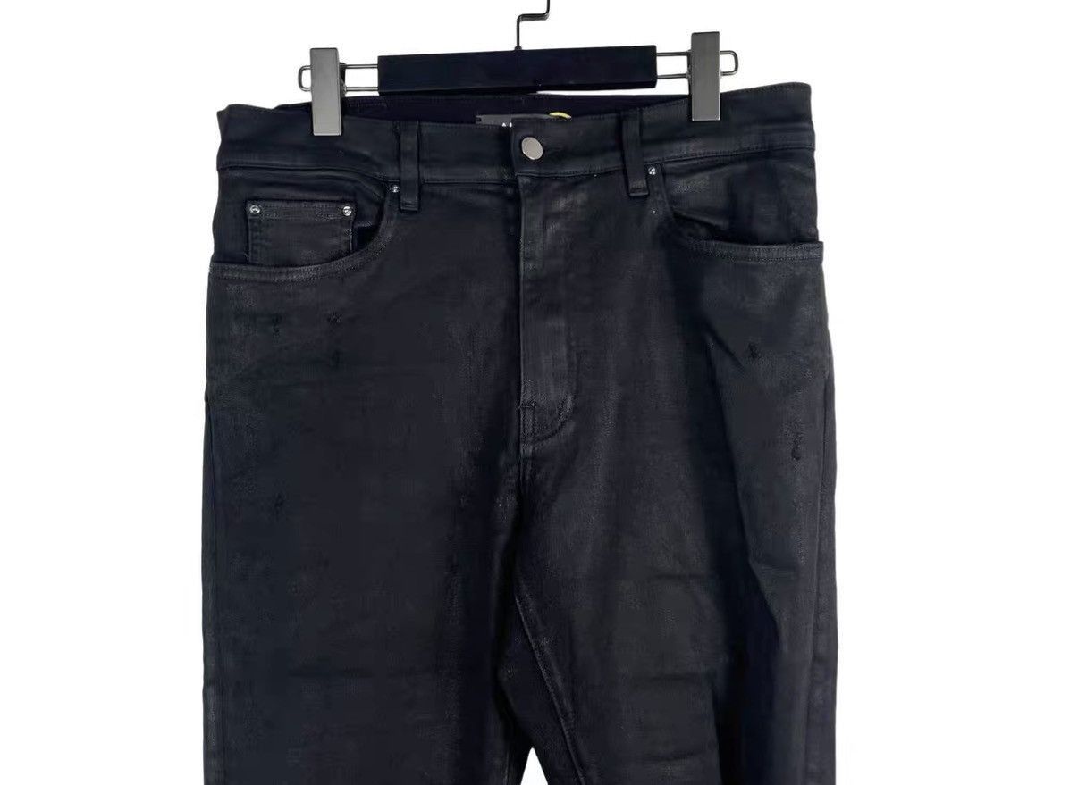 Amiri Black Distressed Denim Jeans Size US 36 / EU 52 - 3 Thumbnail