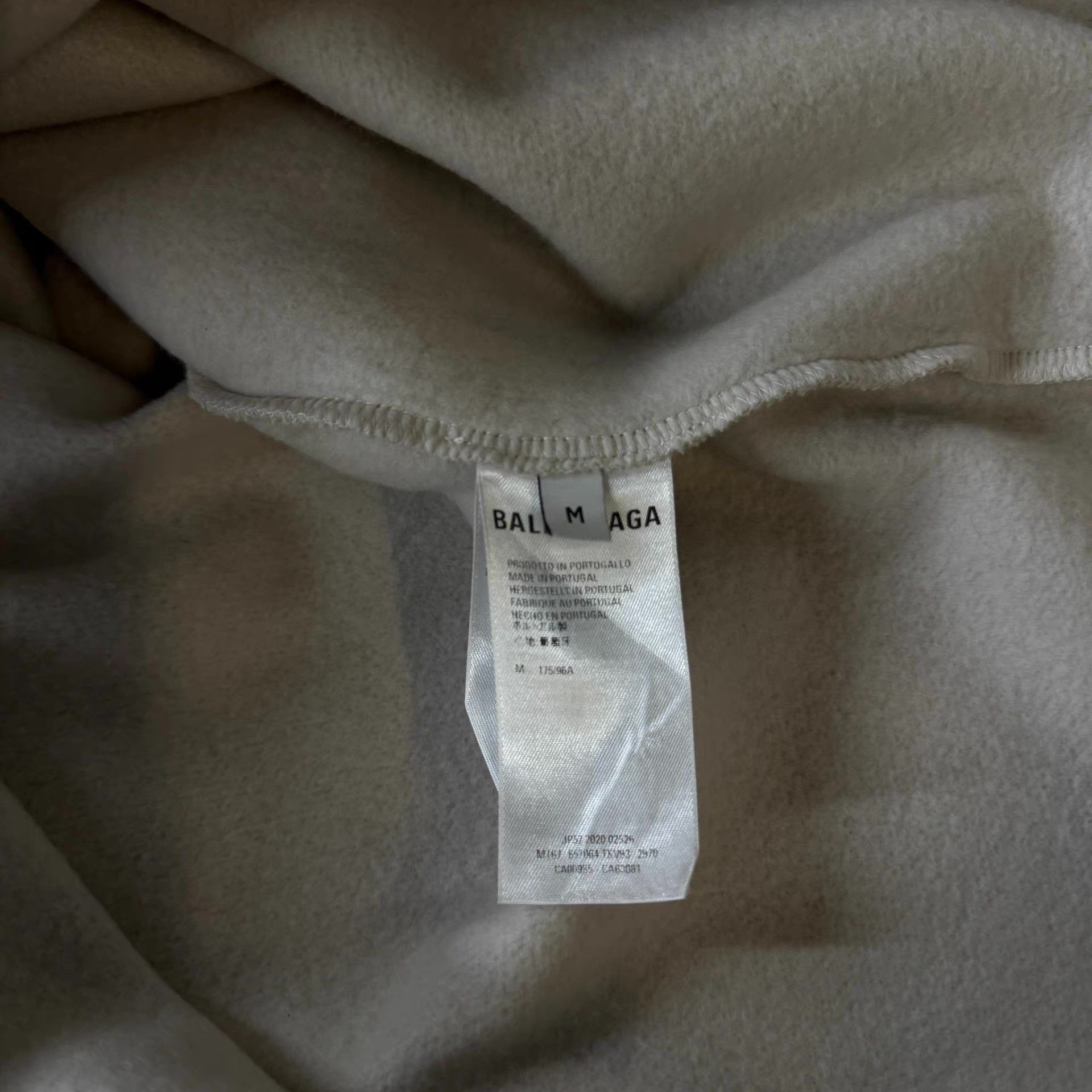 Balenciaga White Sleeveless Hooded Top Size M Size US M / EU 48-50 / 2 - 3 Thumbnail