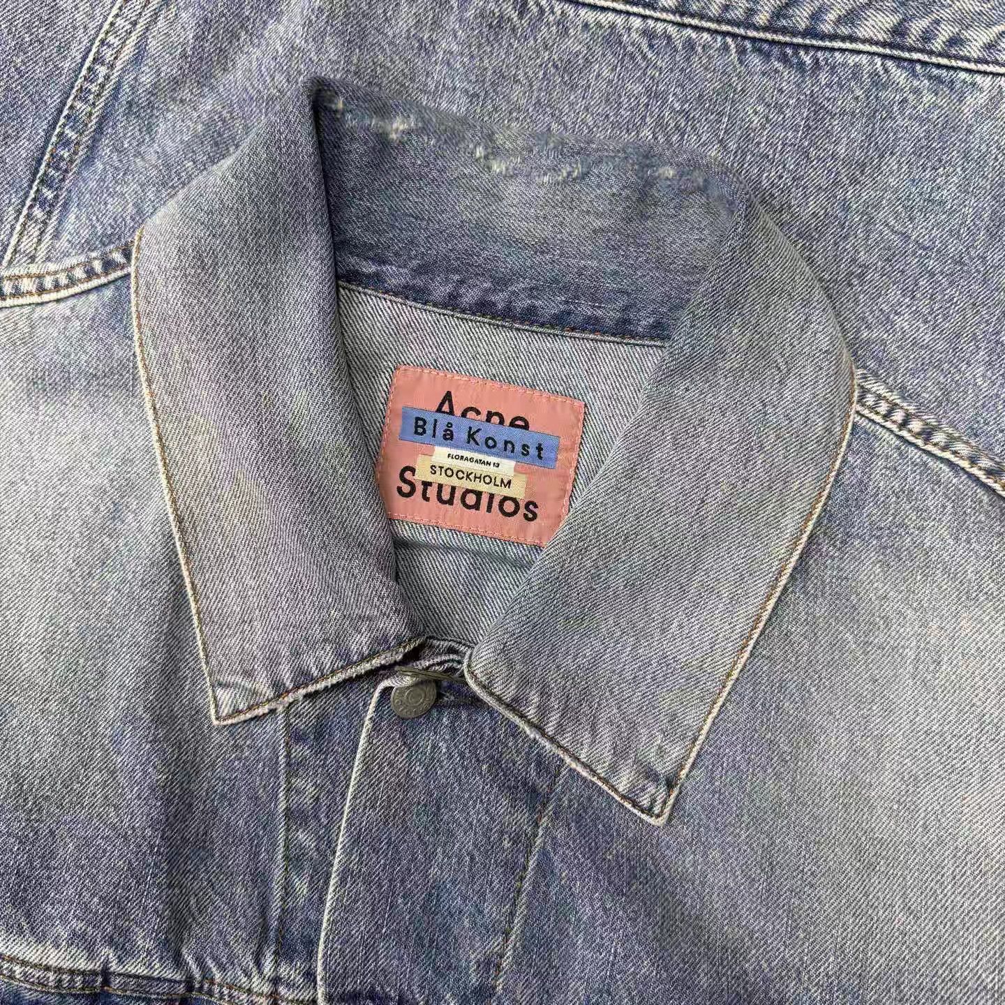 Acne Studios Blue Denim Jacket - XS Size US XS / EU 42 / 0 - 5 Thumbnail