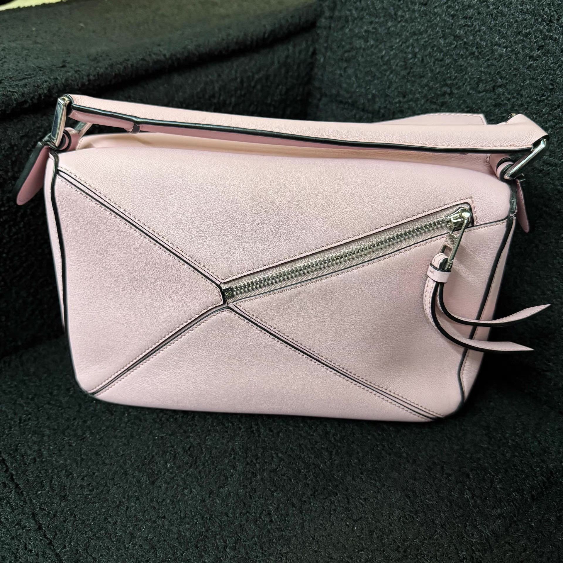 Loewe Pink Geometric Design Handbag Size ONE SIZE - 4 Thumbnail