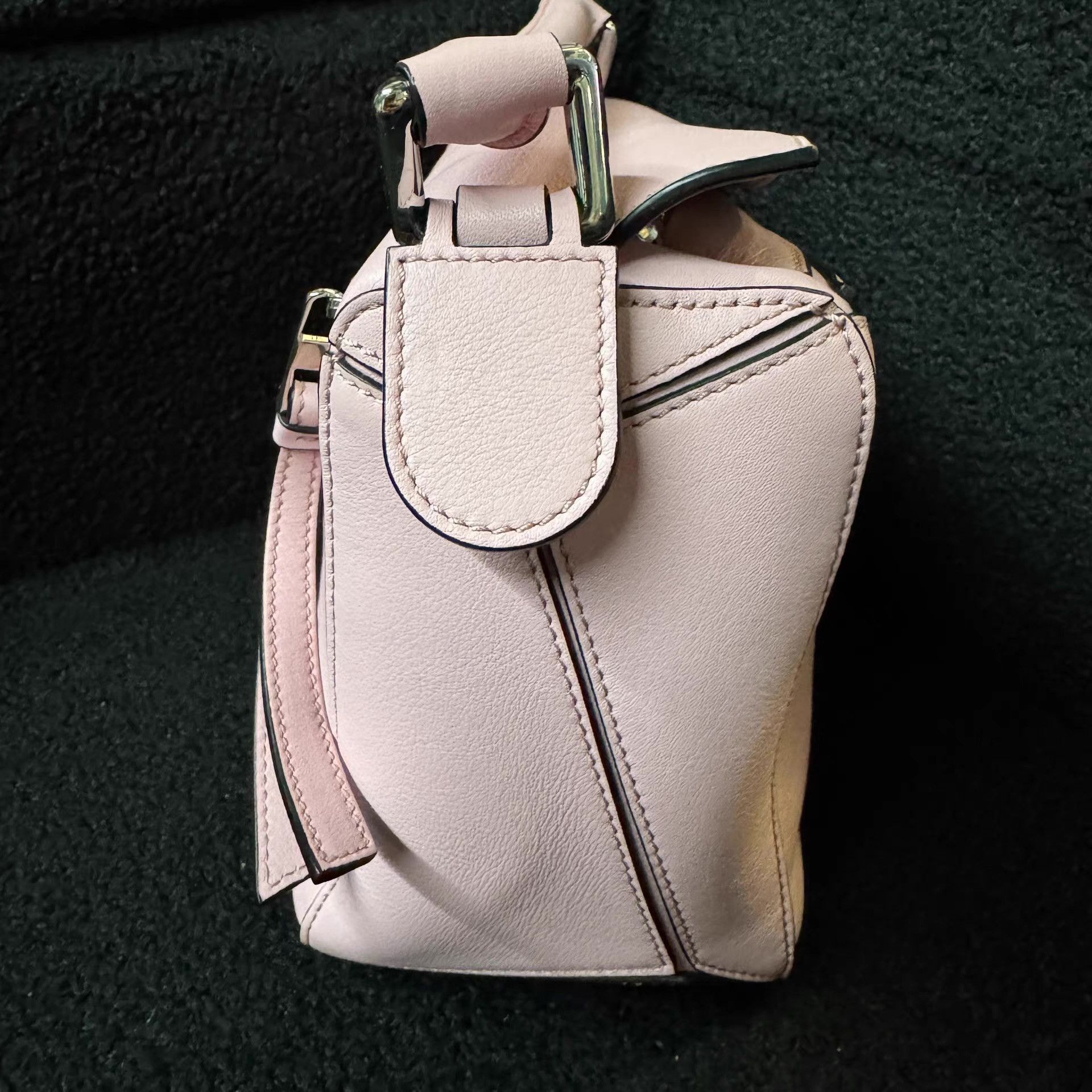 Loewe Pink Geometric Design Handbag Size ONE SIZE - 2 Thumbnail