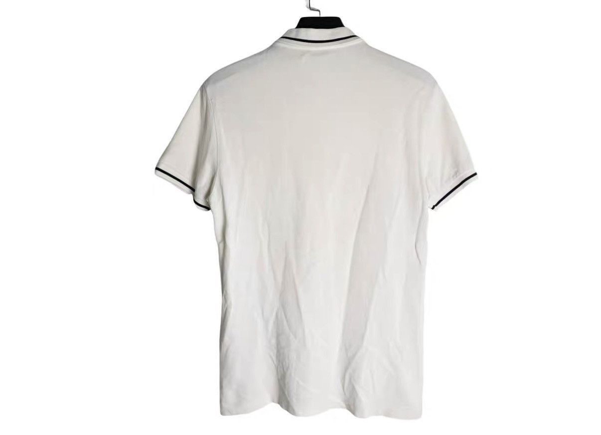 Dior White Short Sleeve Polo Shirt XL Size US XL / EU 56 / 4 - 2 Thumbnail