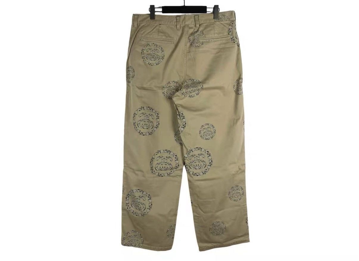 Stussy Beige Patterned Casual Pants Size 34 Size US 34 / EU 50 - 2 Thumbnail