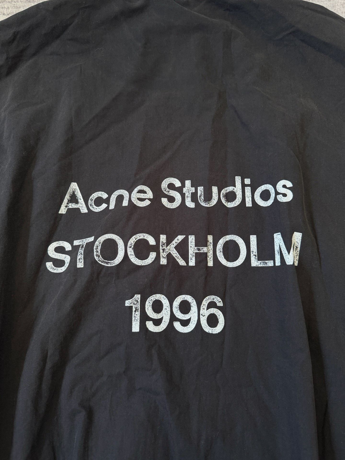Acne Studios Acne Studios 1996 Mud-Dyed Coach Jacket Size US XS / EU 42 / 0 - 5 Thumbnail