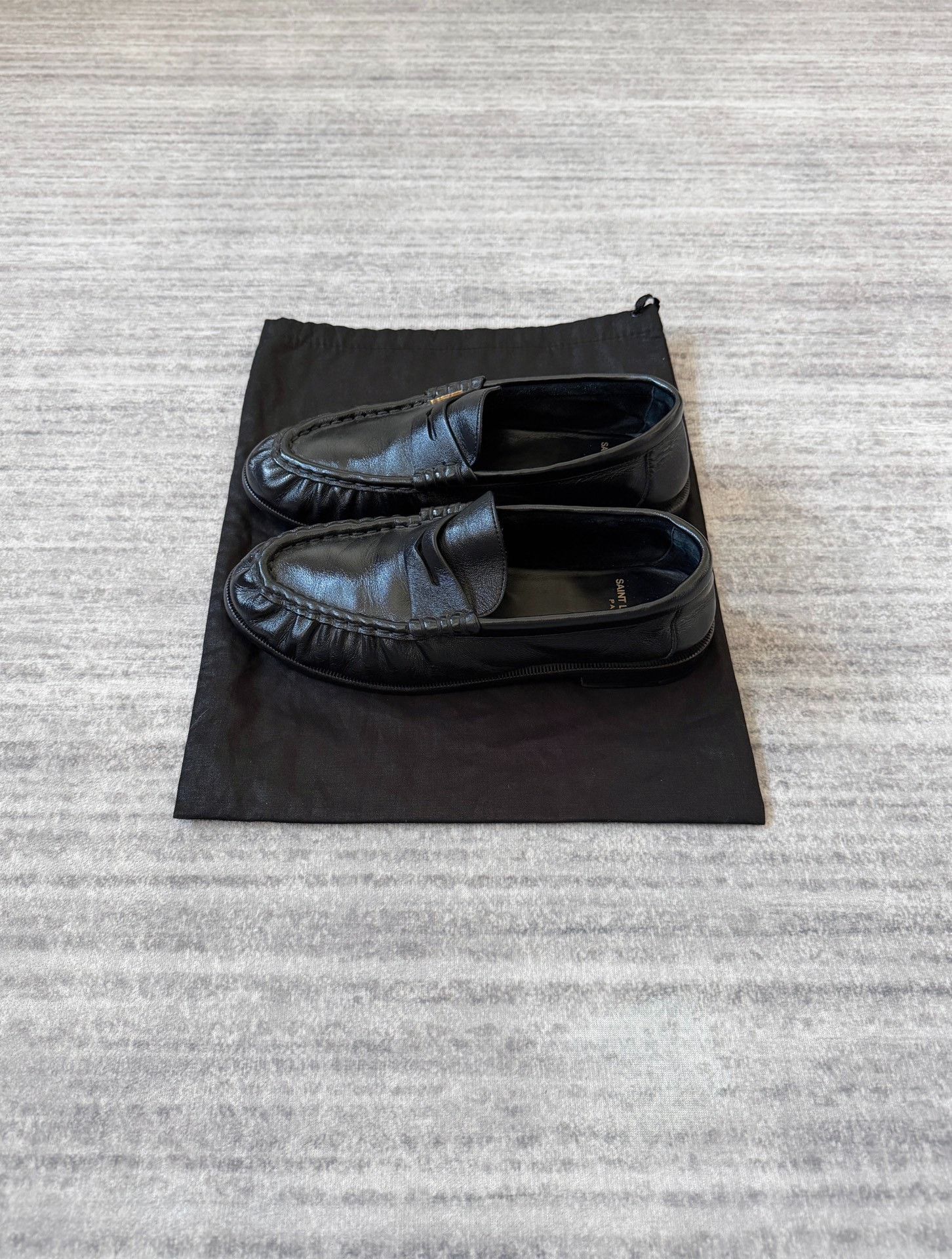 Yves Saint Laurent YSL Eel Skin Loafers Size US 6 / IT 36 - 3 Thumbnail
