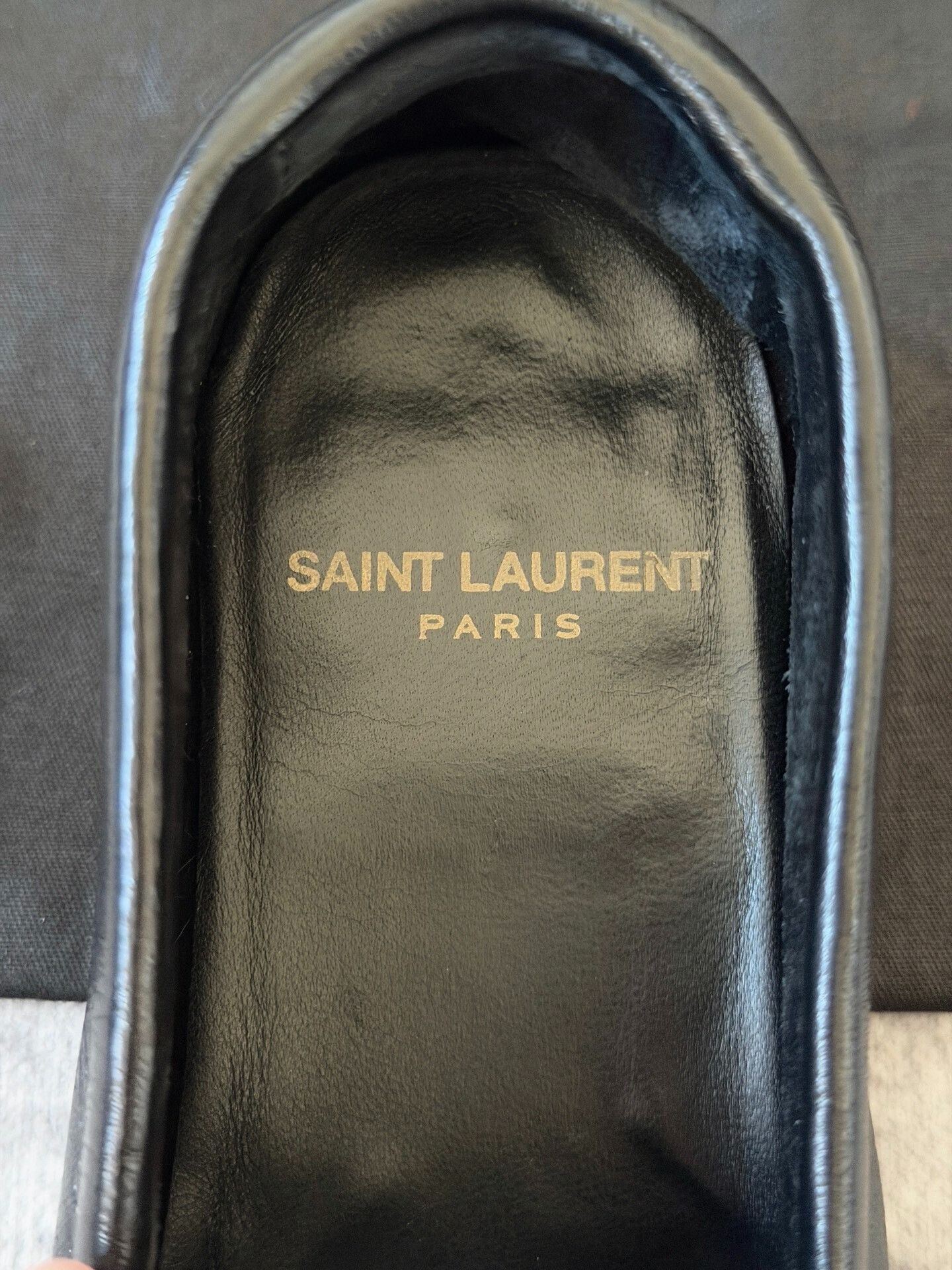 Yves Saint Laurent YSL Eel Skin Loafers Size US 6 / IT 36 - 8 Thumbnail
