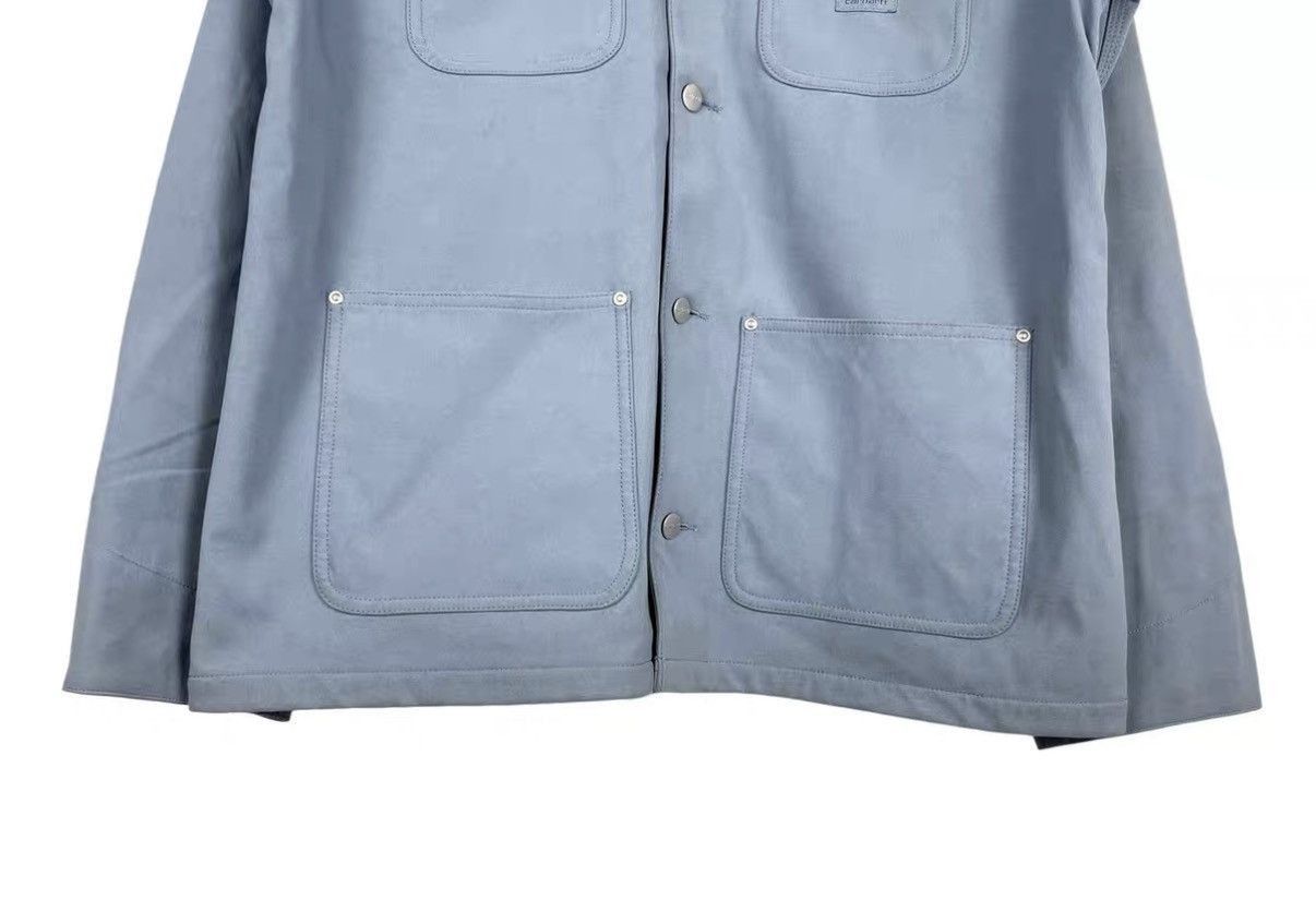 Carhartt Blue Button-Front Utility Jacket Size US M / EU 48-50 / 2 - 4 Thumbnail