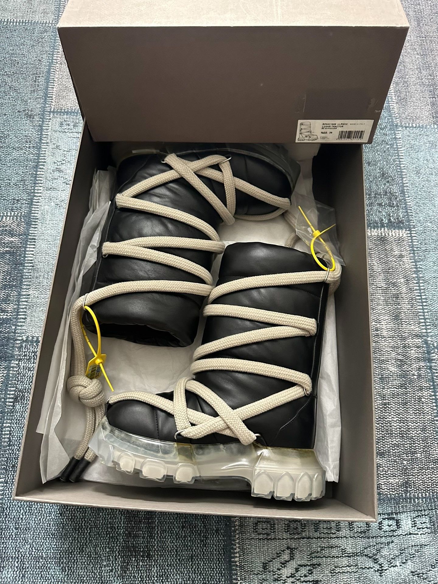 Rick Owens Rick Owens Strap Octopus Sole Snow Boots Size US 5 / IT 35 - 7 Thumbnail
