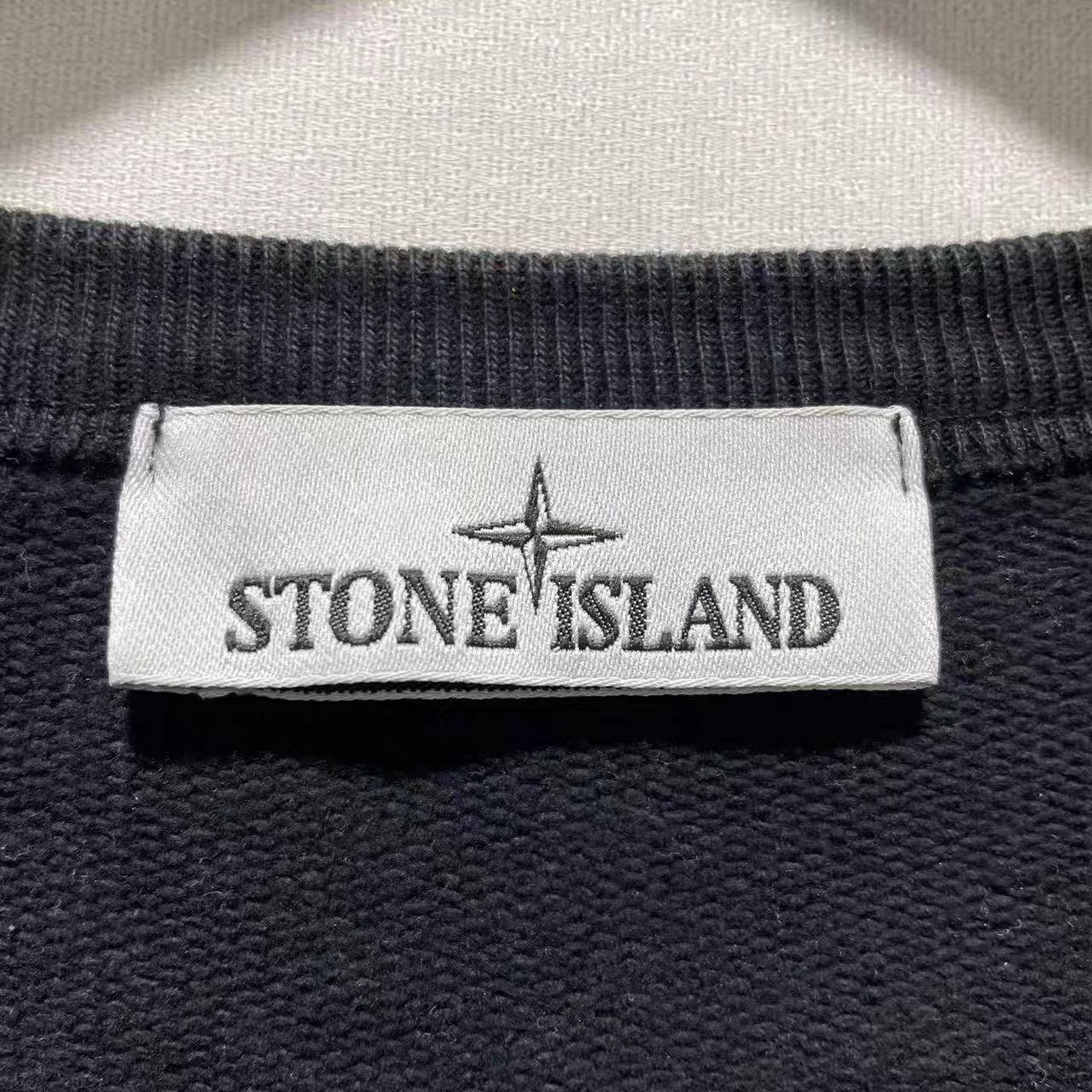 Stone Island Black Long Sleeve Sweatshirt with Cargo Pockets Size US XXL / EU 58 / 5 - 3 Thumbnail
