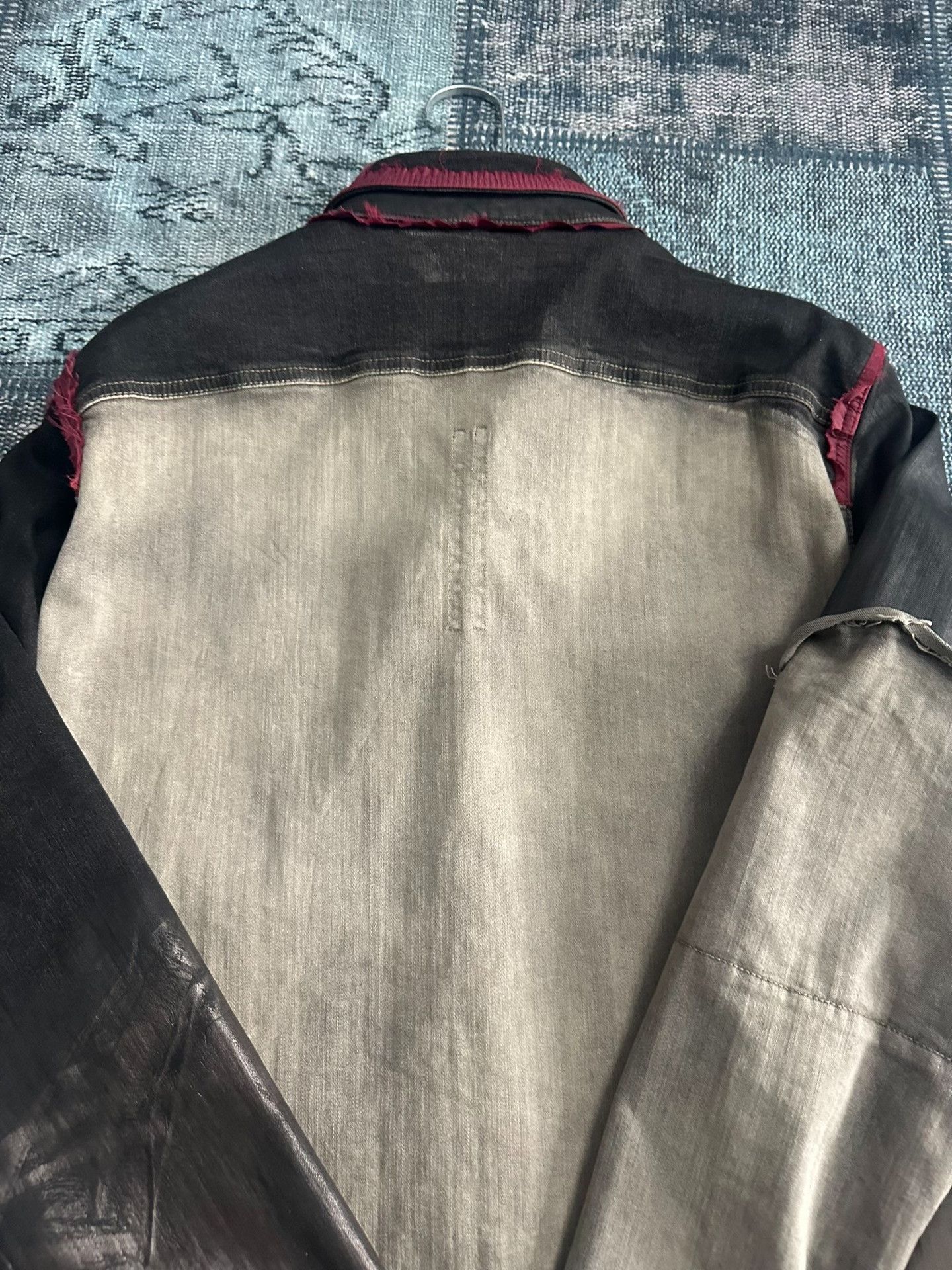 Rick Owens Drkshdw Rick Owens Waxed Panel Jacket Size US M / EU 48-50 / 2 - 6 Thumbnail