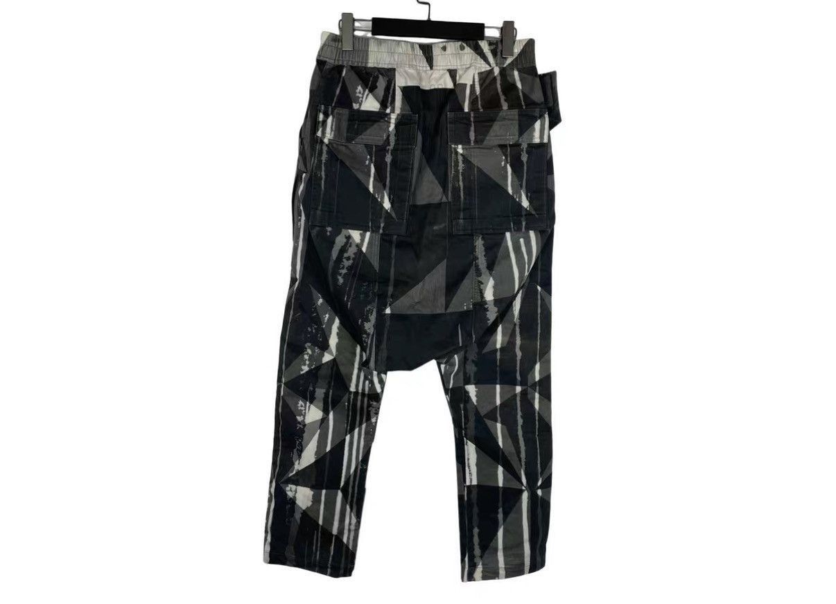 Rick Owens Multi Abstract Print Casual Pants Size 32 Size US 32 / EU 48 - 2 Thumbnail