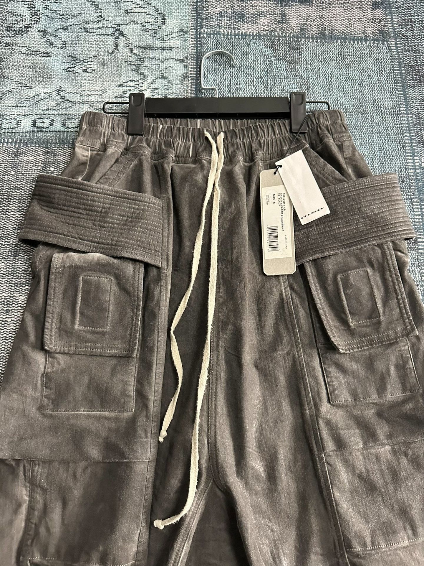 Rick Owens Drkshdw Rick Owens Drkshdw 25SS Waxed Denim Shorts Size US 26 / EU 42 - 2 Thumbnail