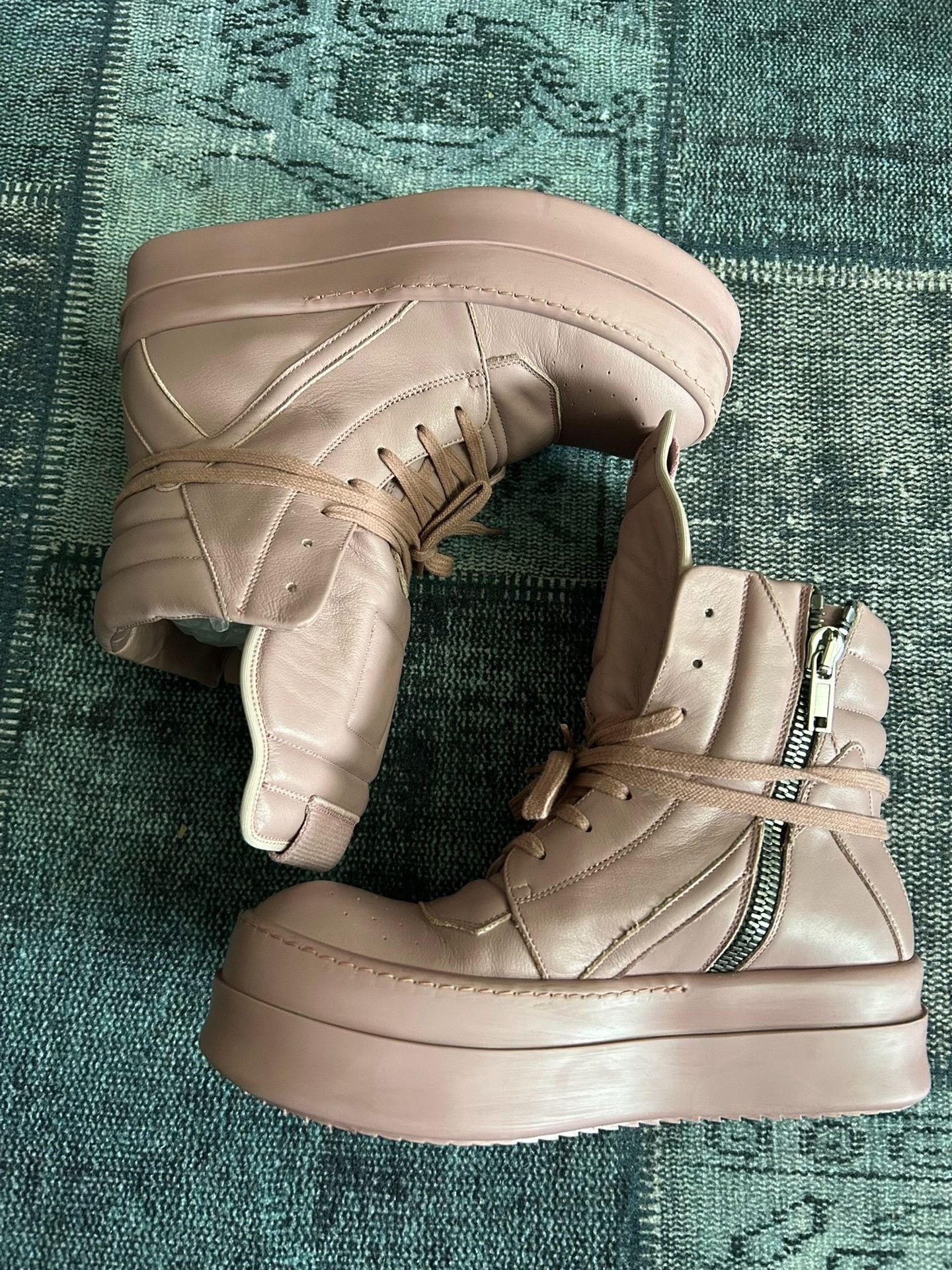 Rick Owens Rick Owens Platform Dirty Pink 40 Size US 7 / EU 40 - 2 Thumbnail