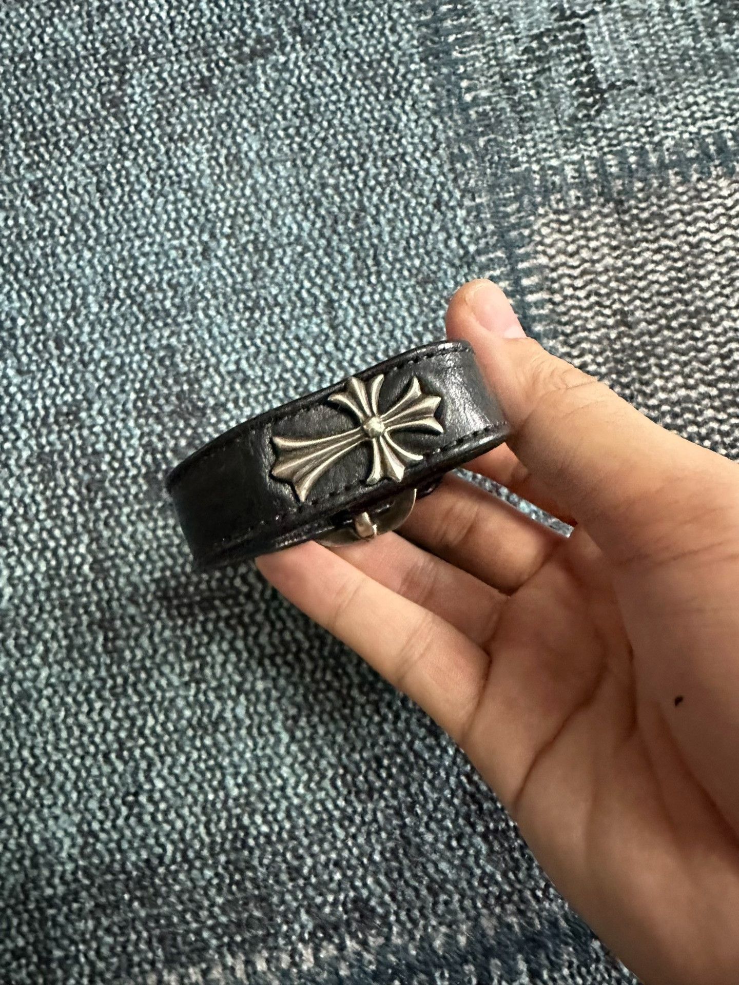 Chrome Hearts Chromehearts Cross Design Bracelet Size ONE SIZE - 2 Thumbnail