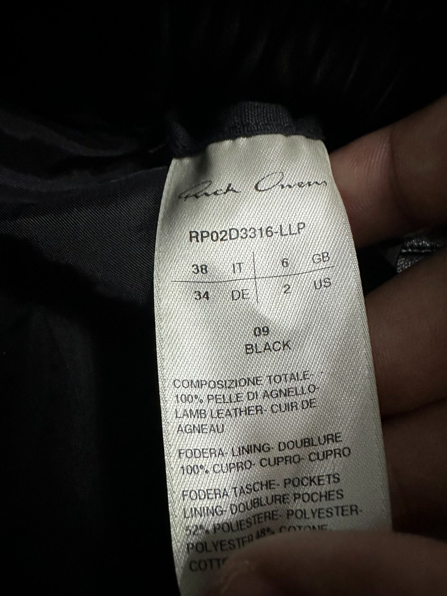 Rick Owens Rick Owens 24FW Waxed Lambskin Boxer Shorts Size 38" / US 16 / IT 52 - 3 Thumbnail