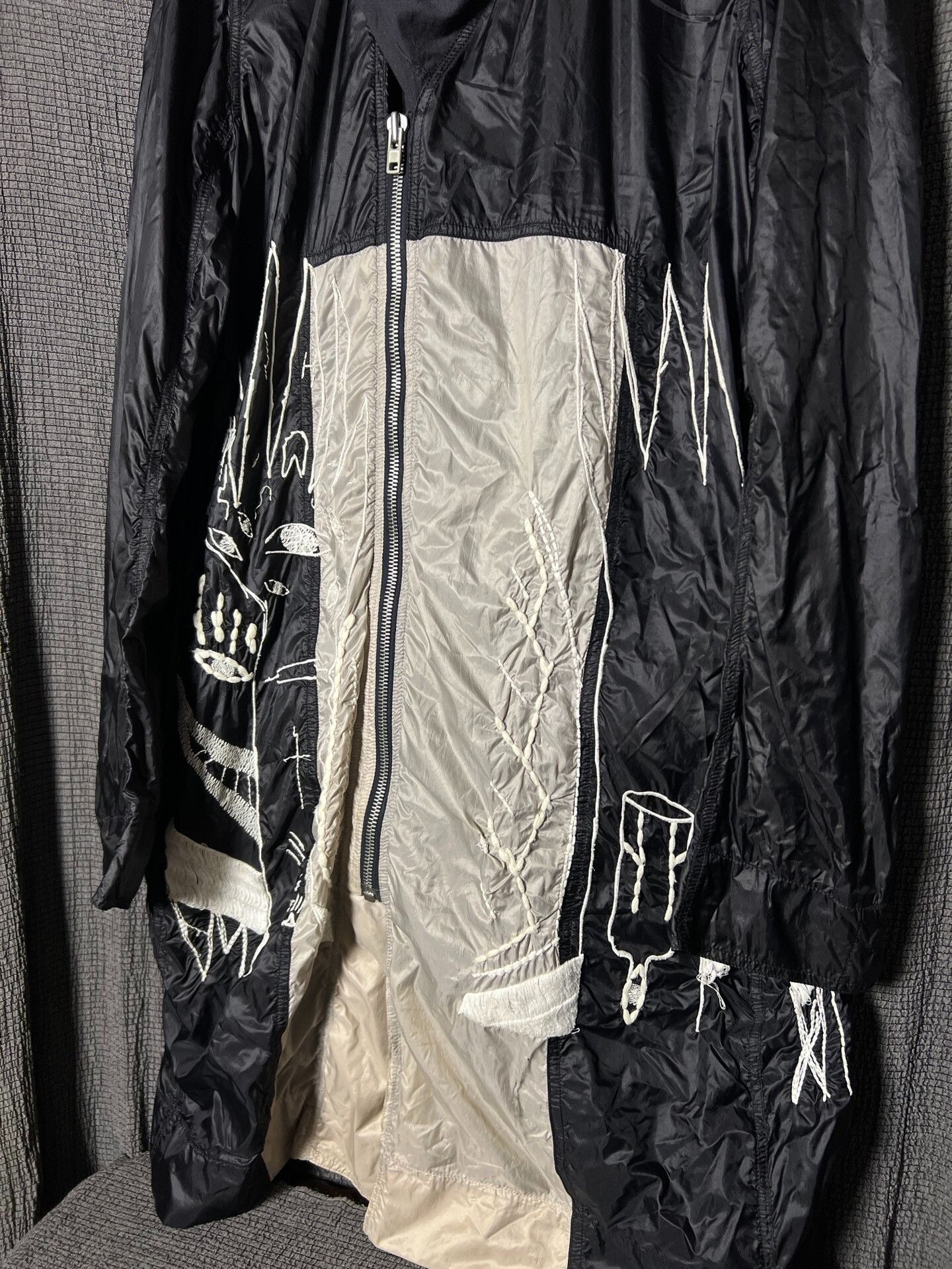 Rick Owens Rick Owens 15ss Runway Ghost Face Coat Size US L / EU 52-54 / 3 - 3 Thumbnail