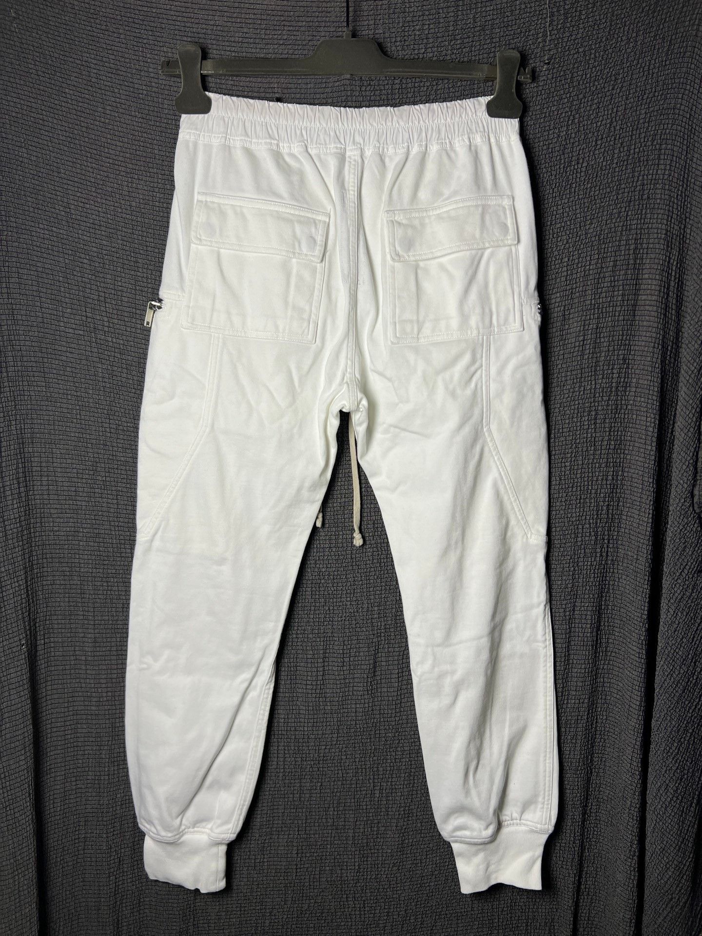 Rick Owens Rick Owens 20ss White Cargo Jogger Pants Size US 32 / EU 48 - 4 Thumbnail