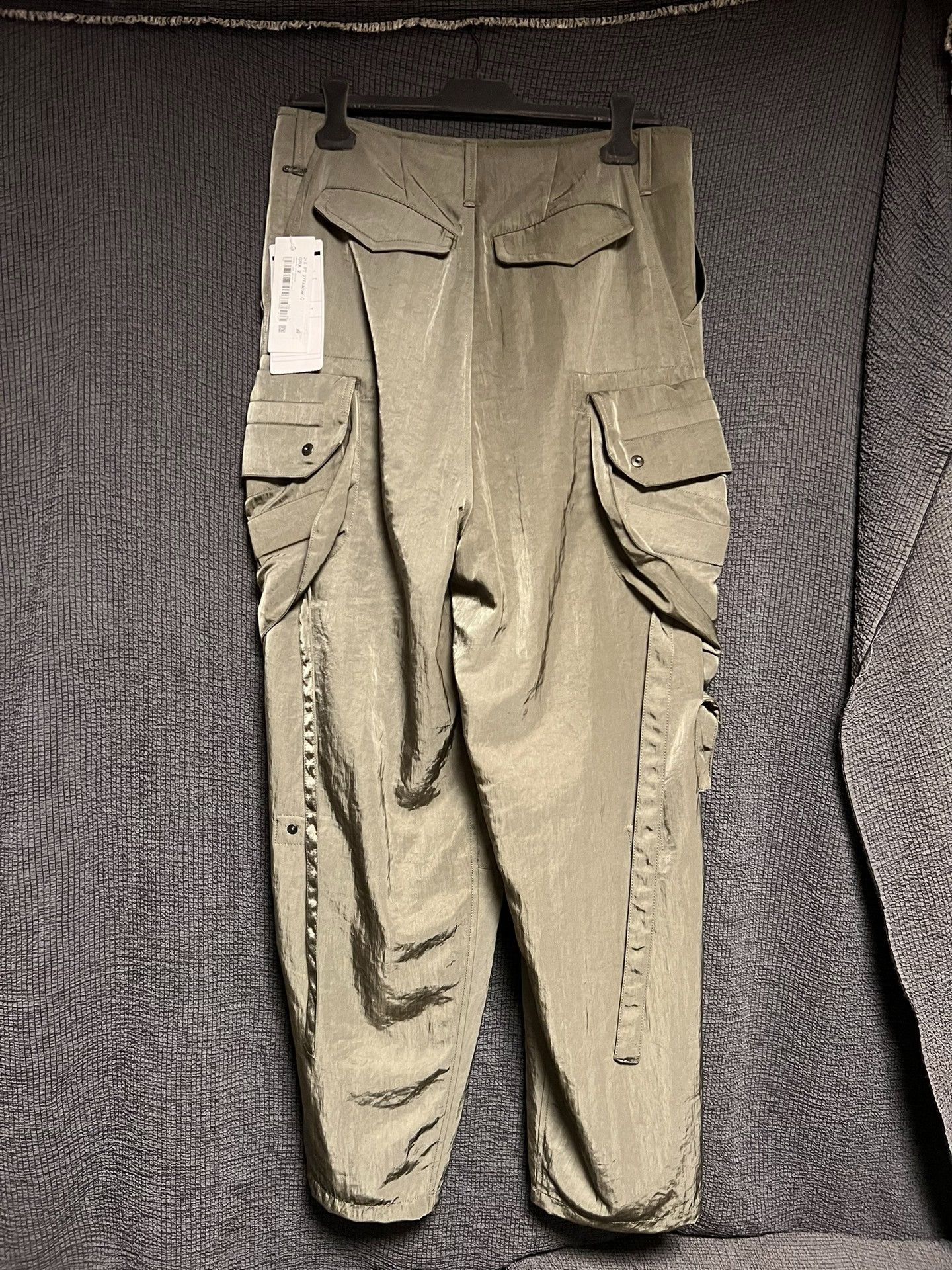 Julius Julius_7 Military Green Shell Pants Size US 32 / EU 48 - 4 Thumbnail