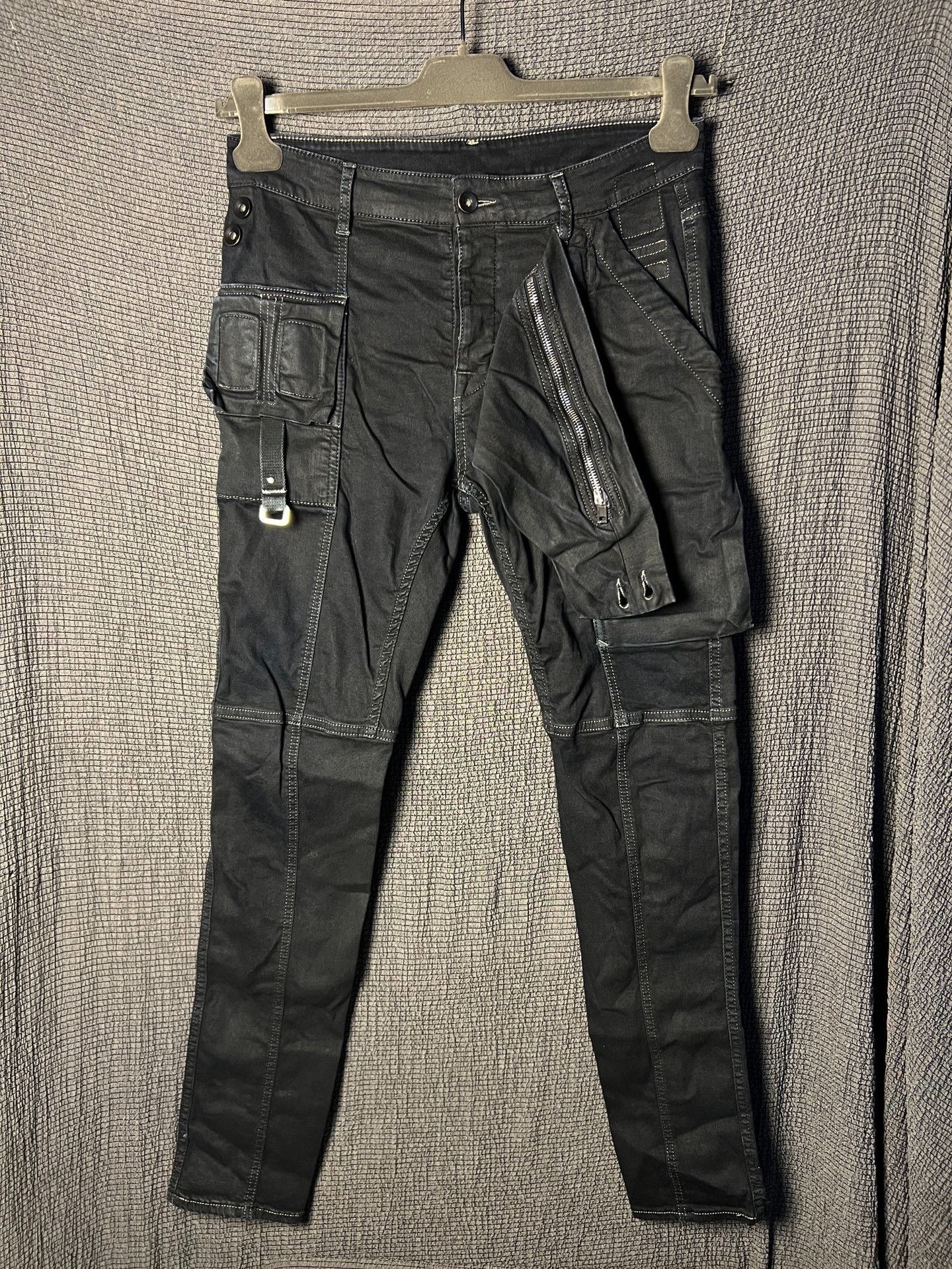Rick Owens Rick Owens 19ss Waxed Biker Jeans Size US 30 / EU 46 - 3 Thumbnail