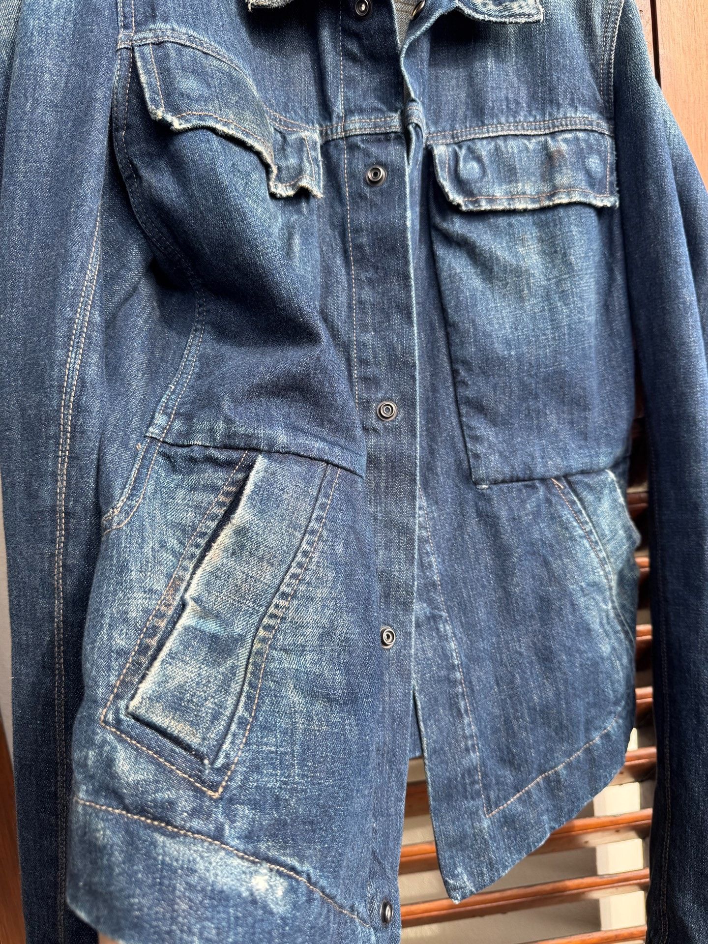 Rick Owens Rick Owens 06ss Early Trucker Jacket Size US M / EU 48-50 / 2 - 3 Thumbnail