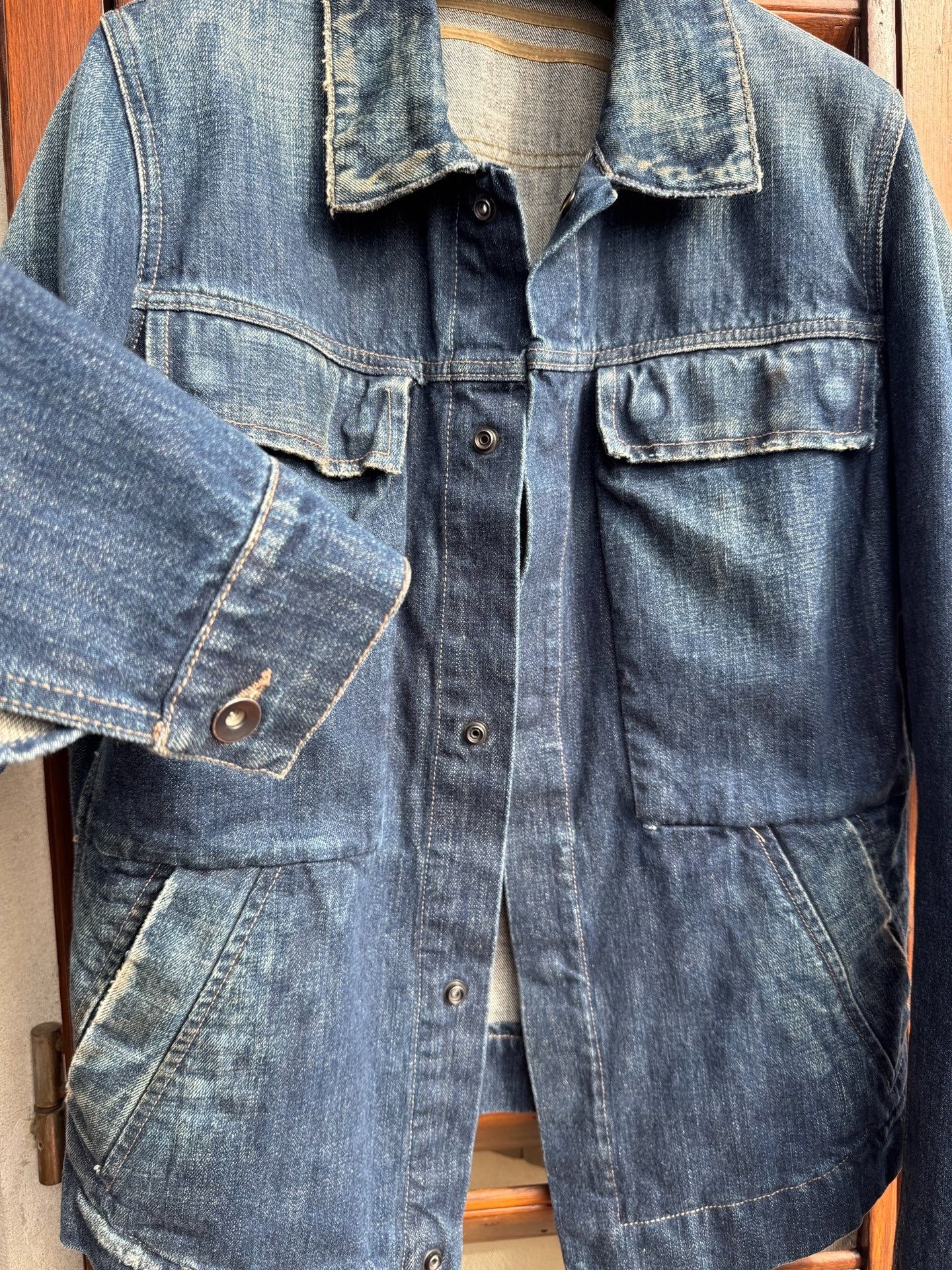 Rick Owens Rick Owens 06ss Early Trucker Jacket Size US M / EU 48-50 / 2 - 4 Thumbnail