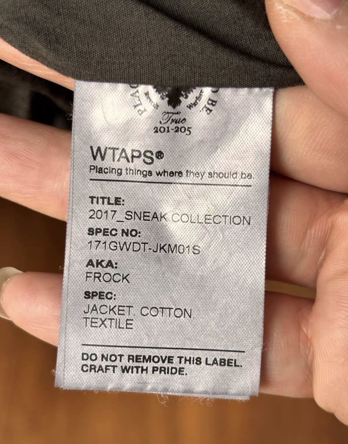 Wtaps Blue Long-Sleeve Crewneck Sweatshirt Size US L / EU 52-54 / 3 - 6 Thumbnail