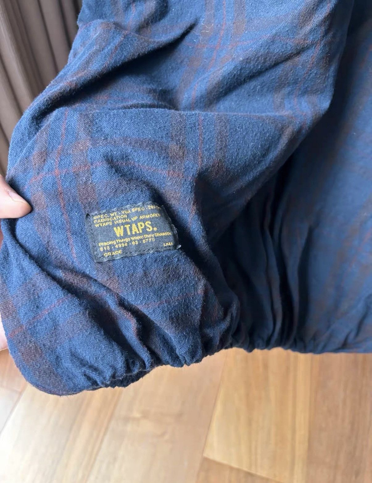Wtaps Blue Long-Sleeve Crewneck Sweatshirt Size US L / EU 52-54 / 3 - 4 Thumbnail